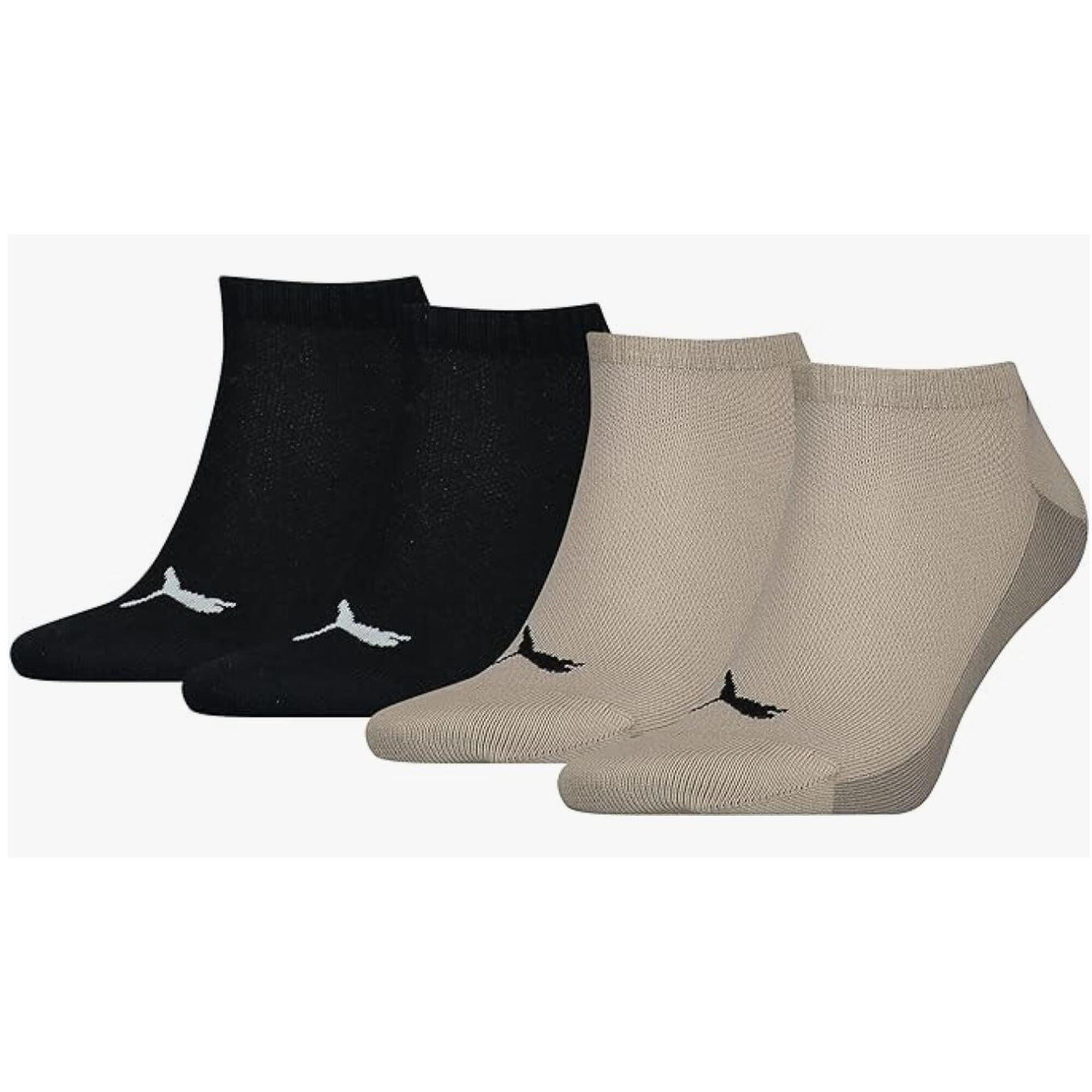 Skarpetki Puma dla Mężczyzn: Zestaw 4 Par Beżowych 43-46