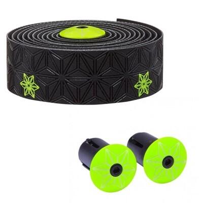 Owijka SUPER STICKY GALAXY — czarno-żółta, superlepka