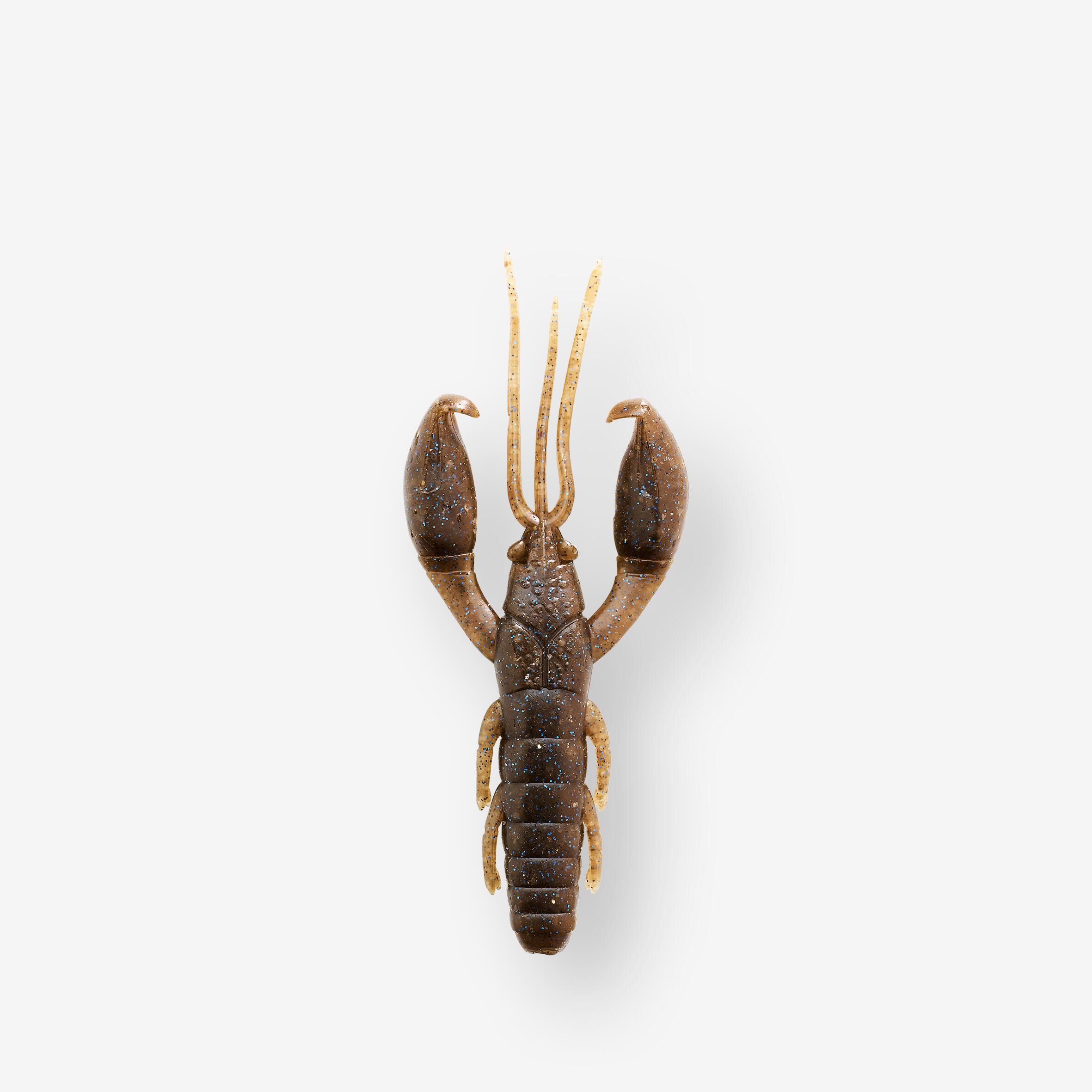 Przynęta miękka nasączona atraktorem Caperlan WXM Yubari CRW 7,5 cm pumpkin blue