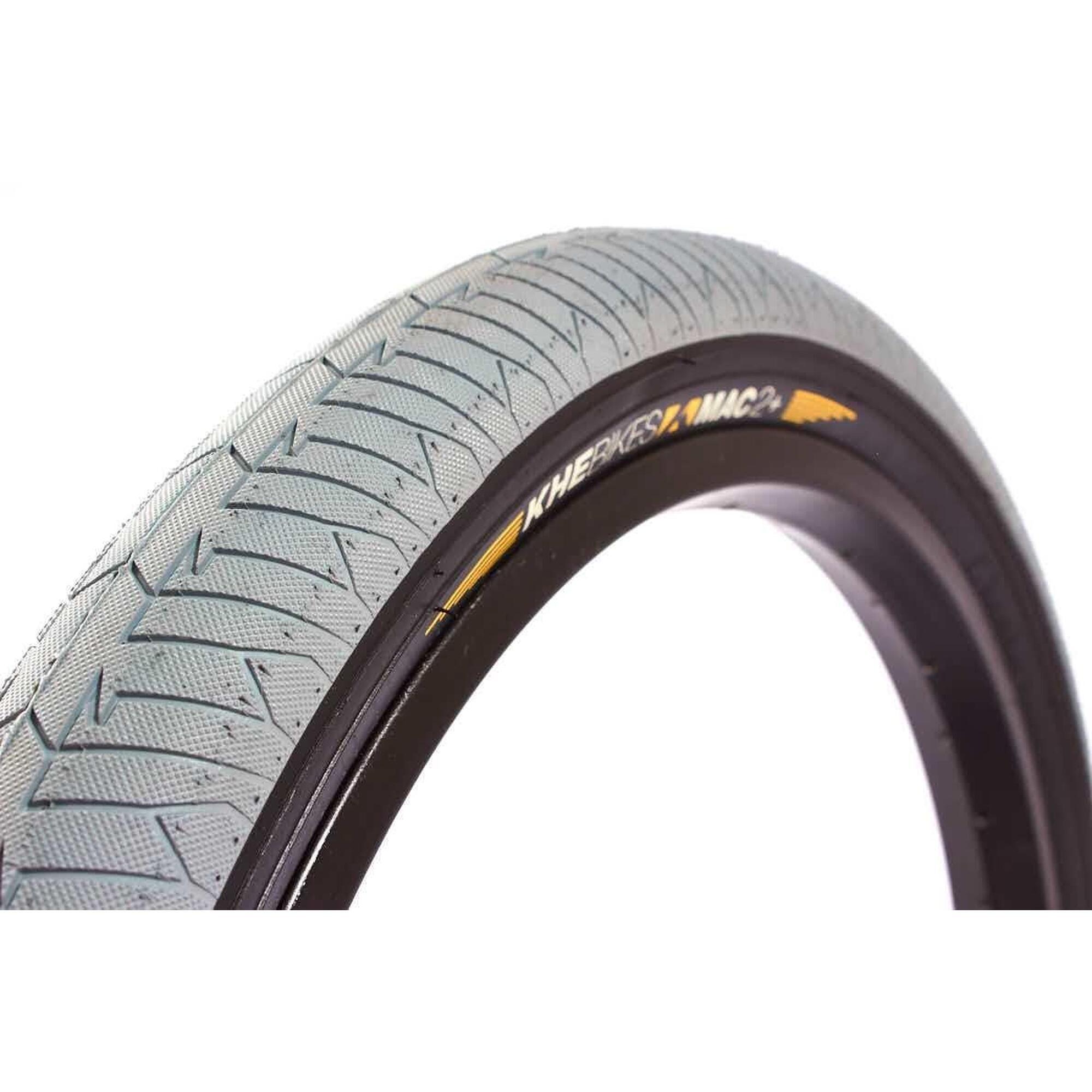 Opona BMX MAC2+ PARK/STREET Czarna/Szara 20"x2,30" KHEBIKES