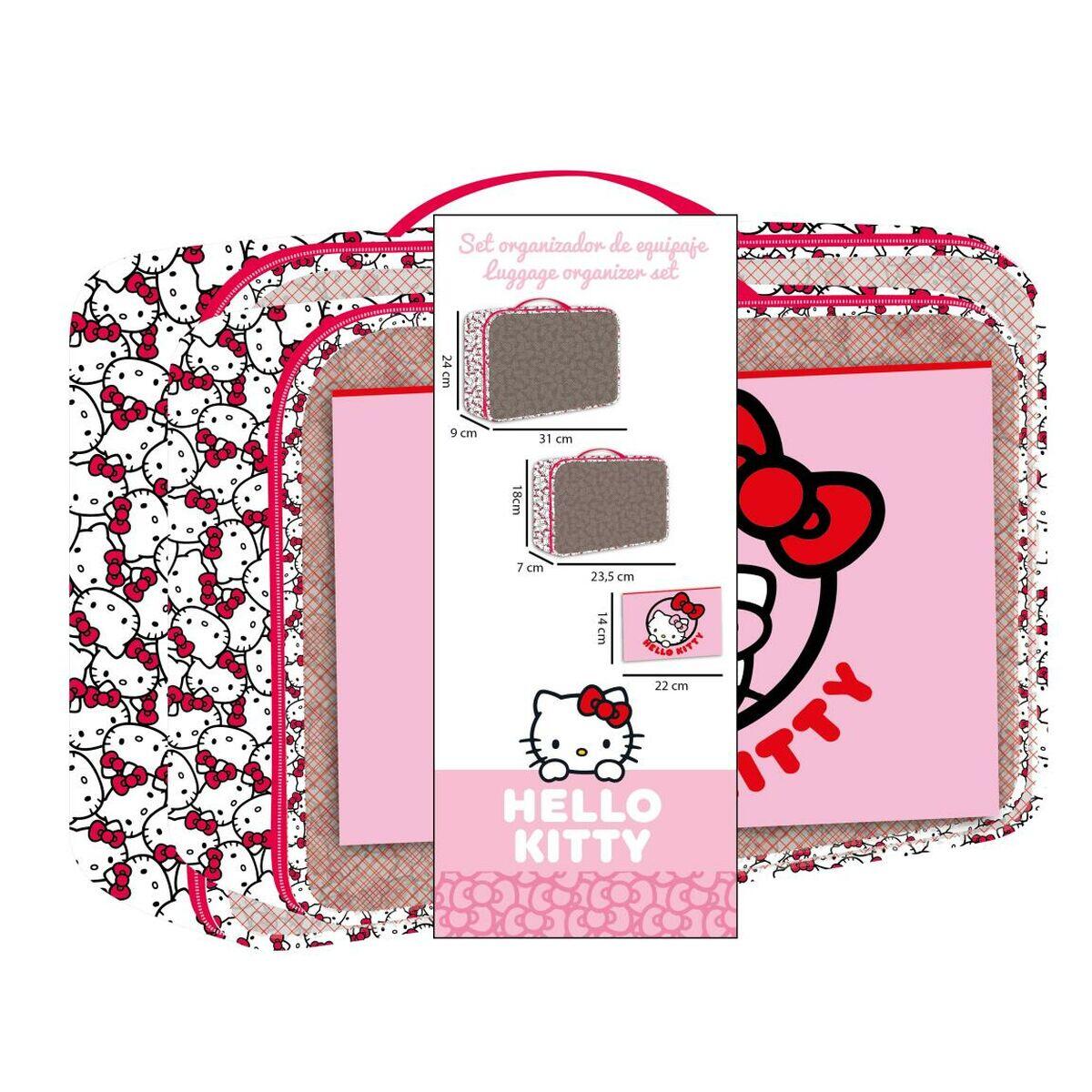 Torba podróżna Hello Kitty Czerwony