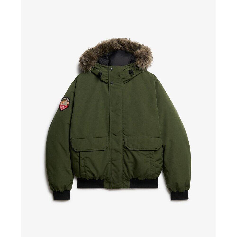Kurtka bomber z syntetycznym futrem Superdry Everest