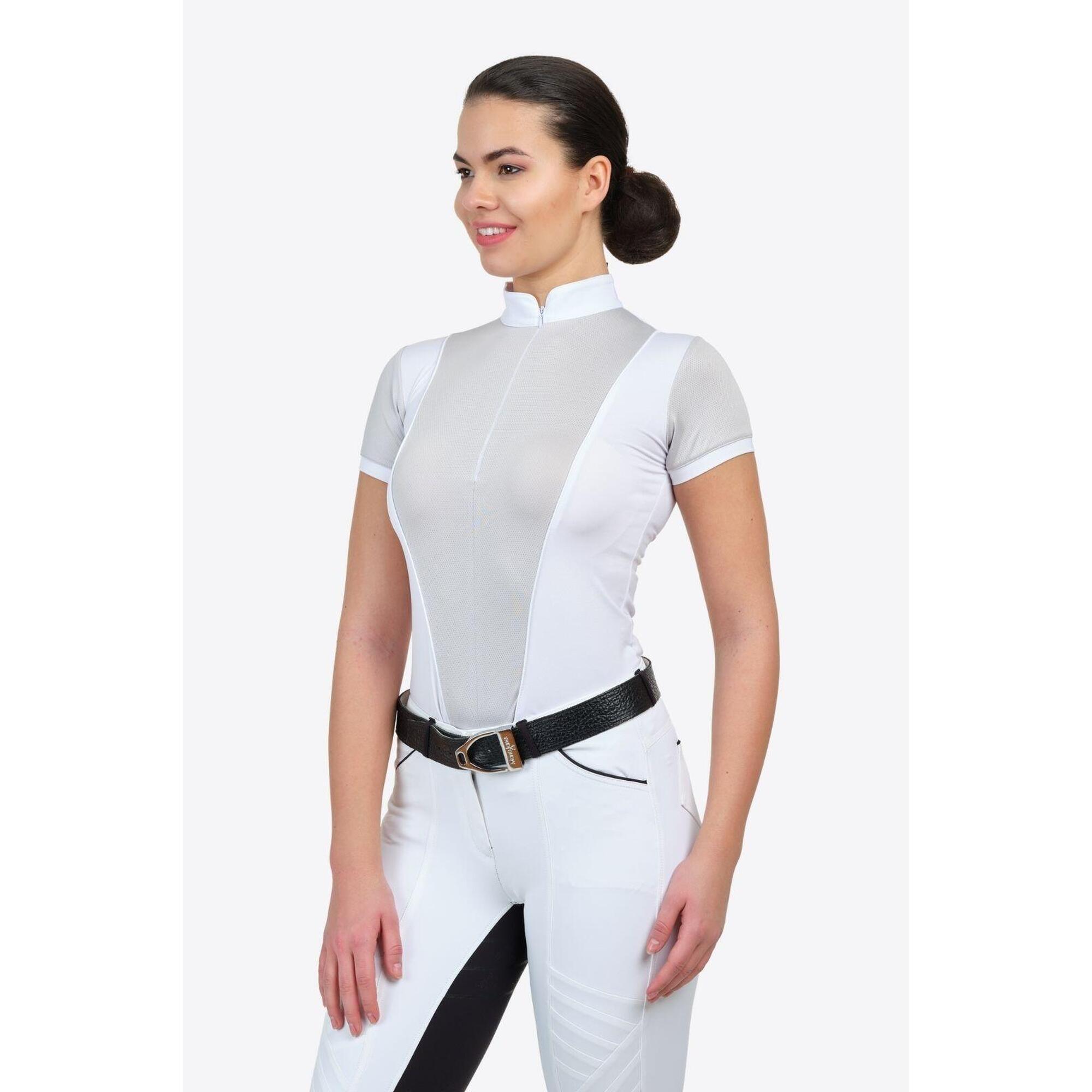 Koszulka do zawodów jeździeckich damska Flair