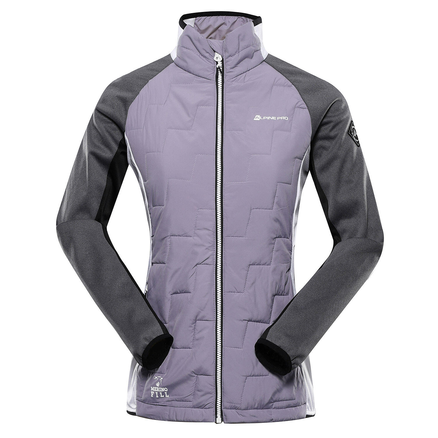 Bluza damska sportowa z wełną merino Alpine Pro Jorwa