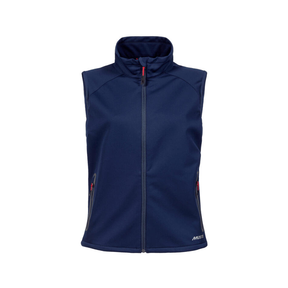 Damska kurtka bez rękawów Musto Essential Softshell