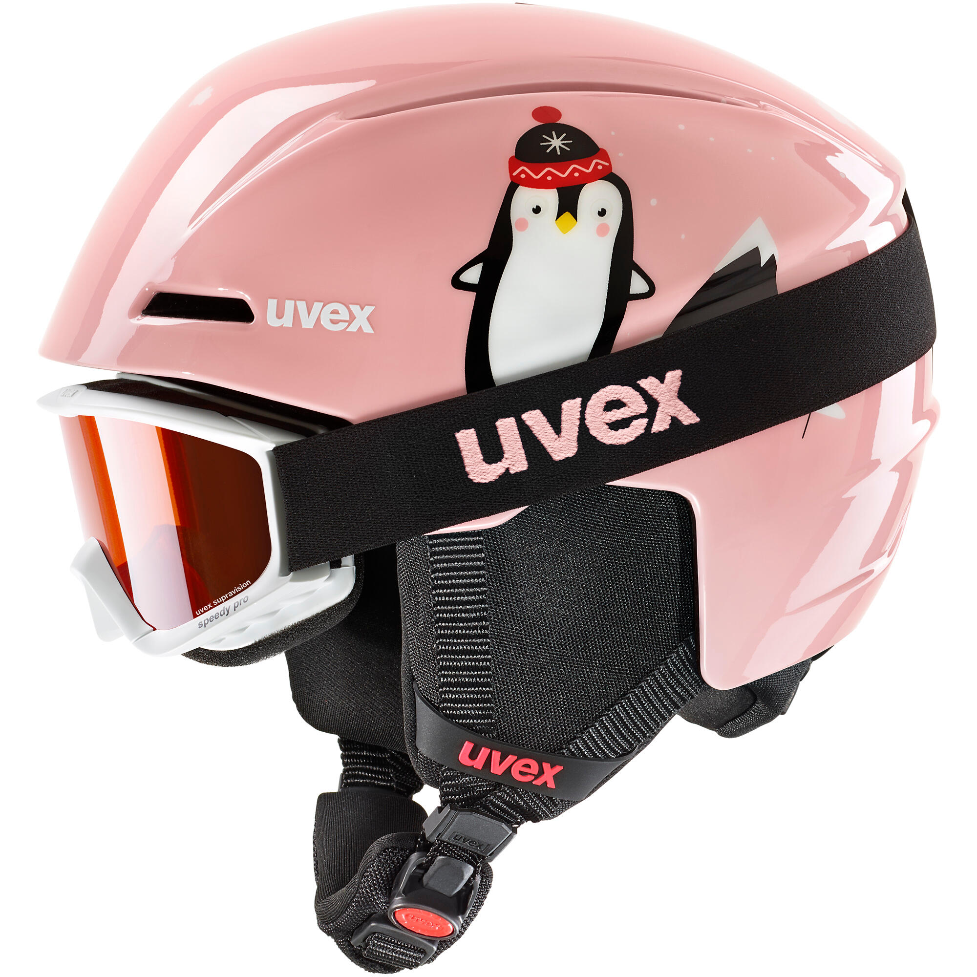Kask narciarski dziecięcy uvex viti set