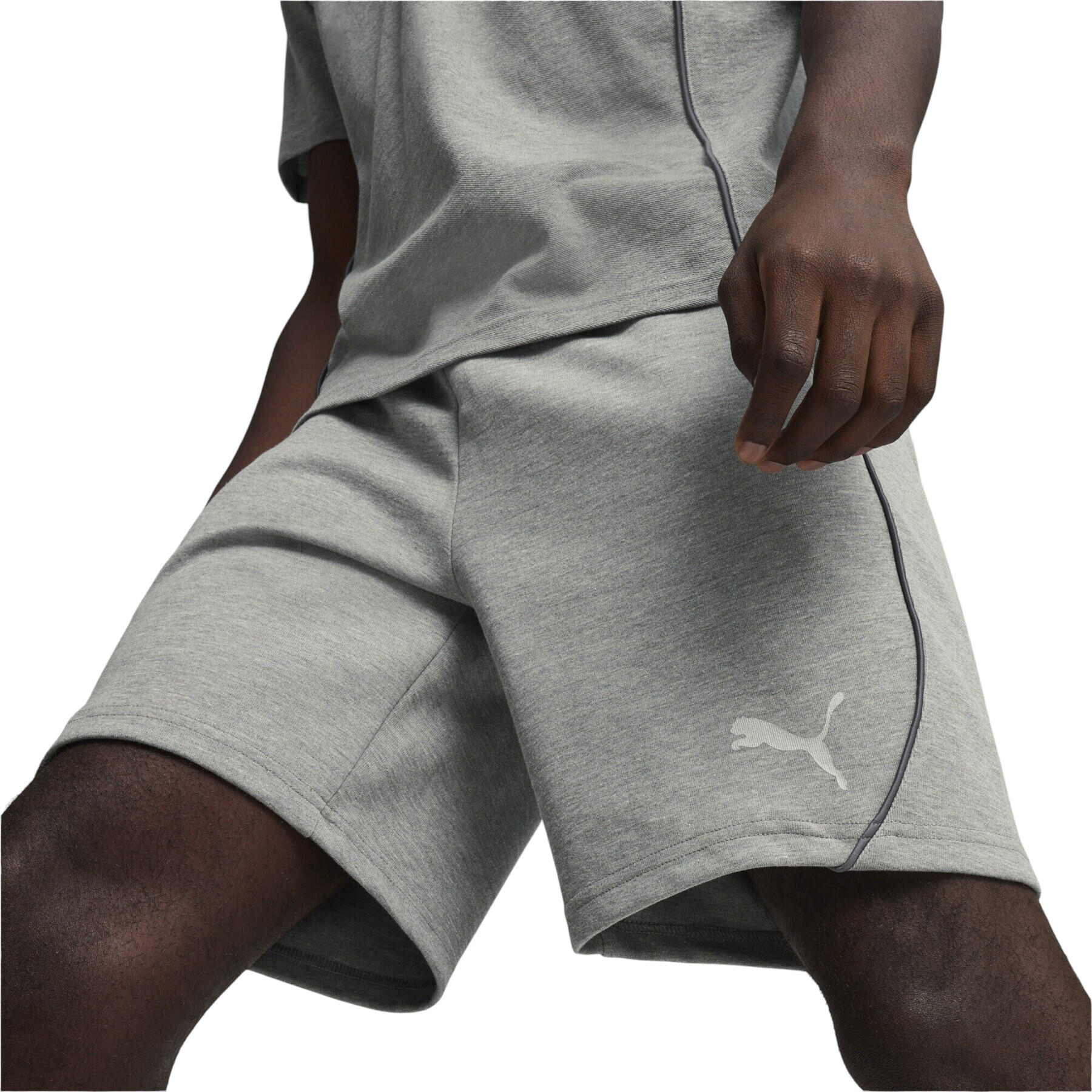 Spodenki sportowe szare PUMA teamFINAL Casual Shorts