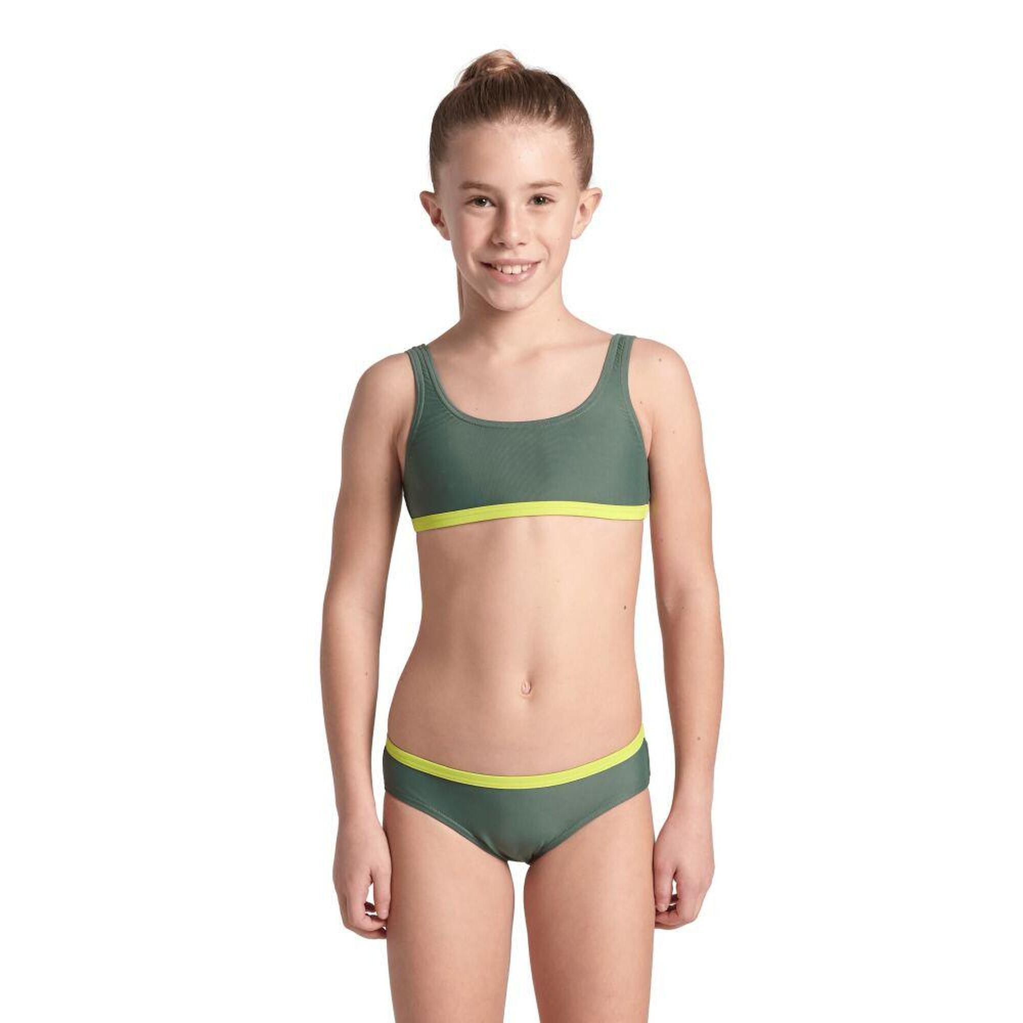 Strój kąpielowy dziewczęcy dwuczęściowy treningowy basen Arena Bikini