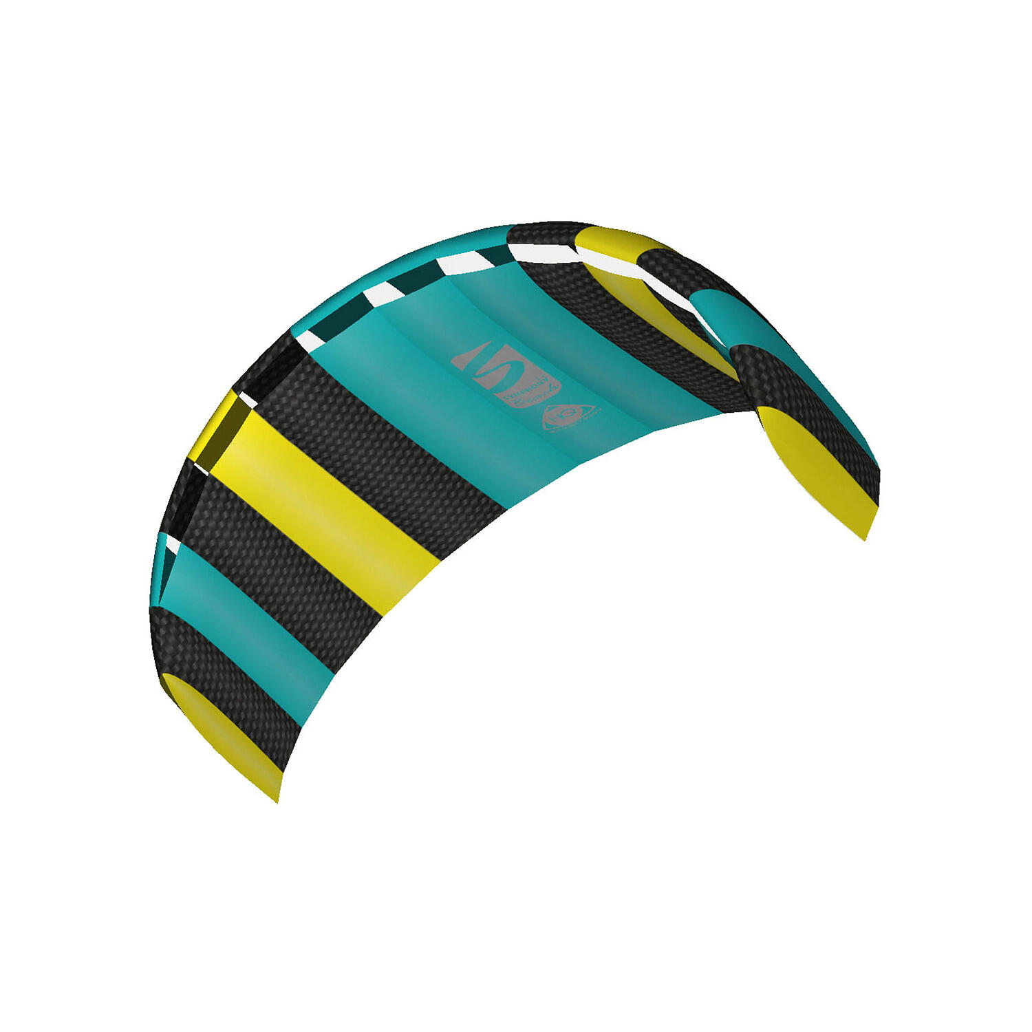 Materac latawiec HQ Symphony Beach III 2.2 Aqua 11768455 Zielony 220 x 73 cm