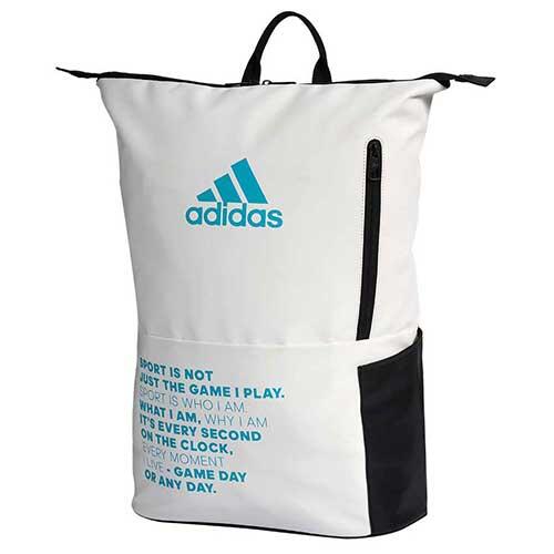 White And Blue Adidas Multigame Backpack