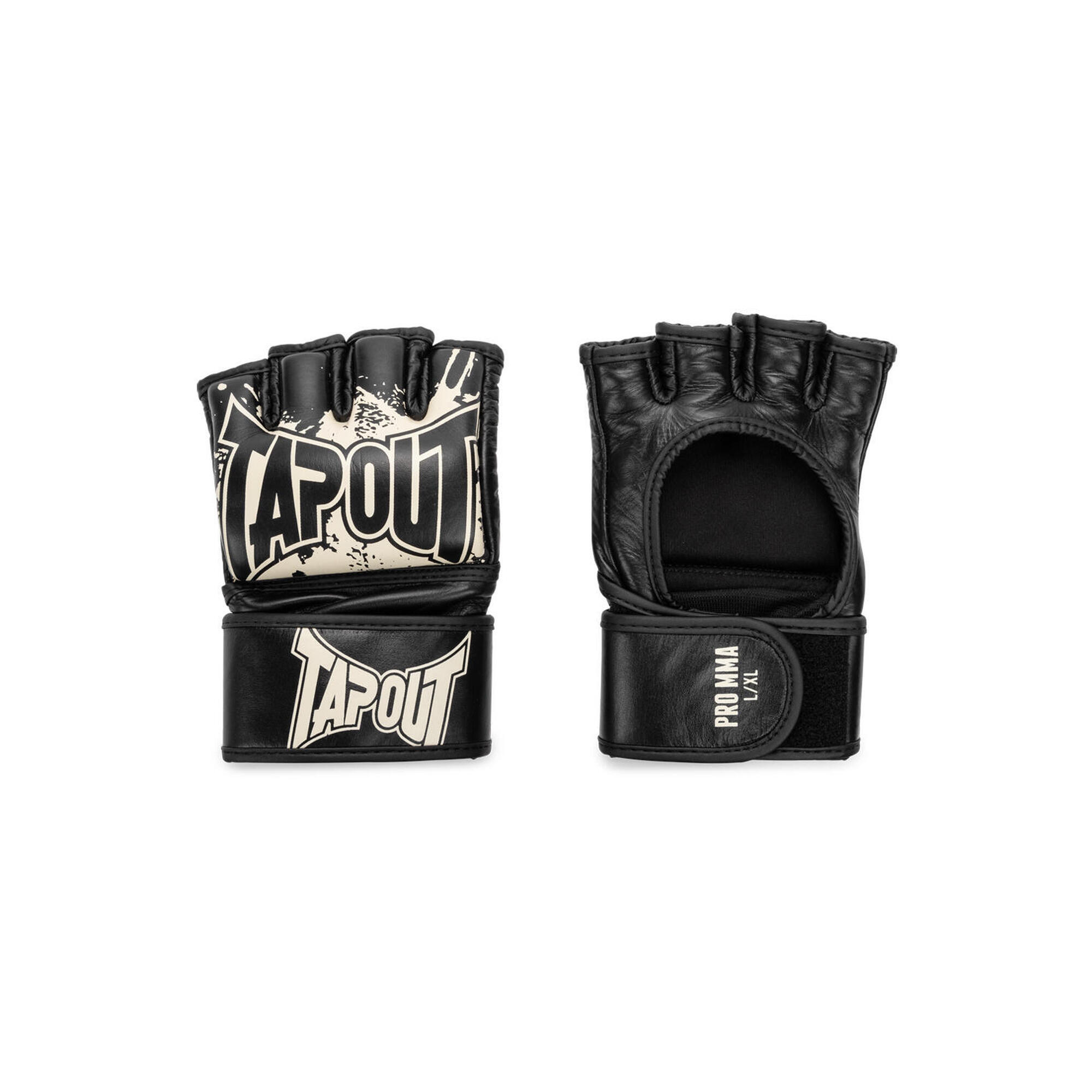 Rękawice MMA skórzane Tapout Pro (x2)
