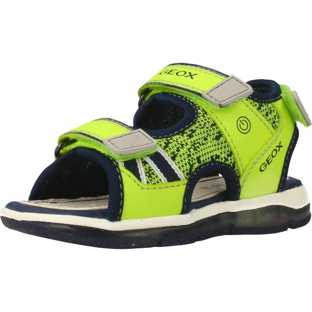 Sandały GEOX B SANDAL TODO BOY Żółty