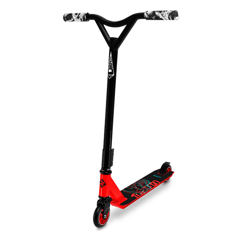 Hulajnoga akrobacyjna Street Surfing Torpedo w kolorze czerwonym