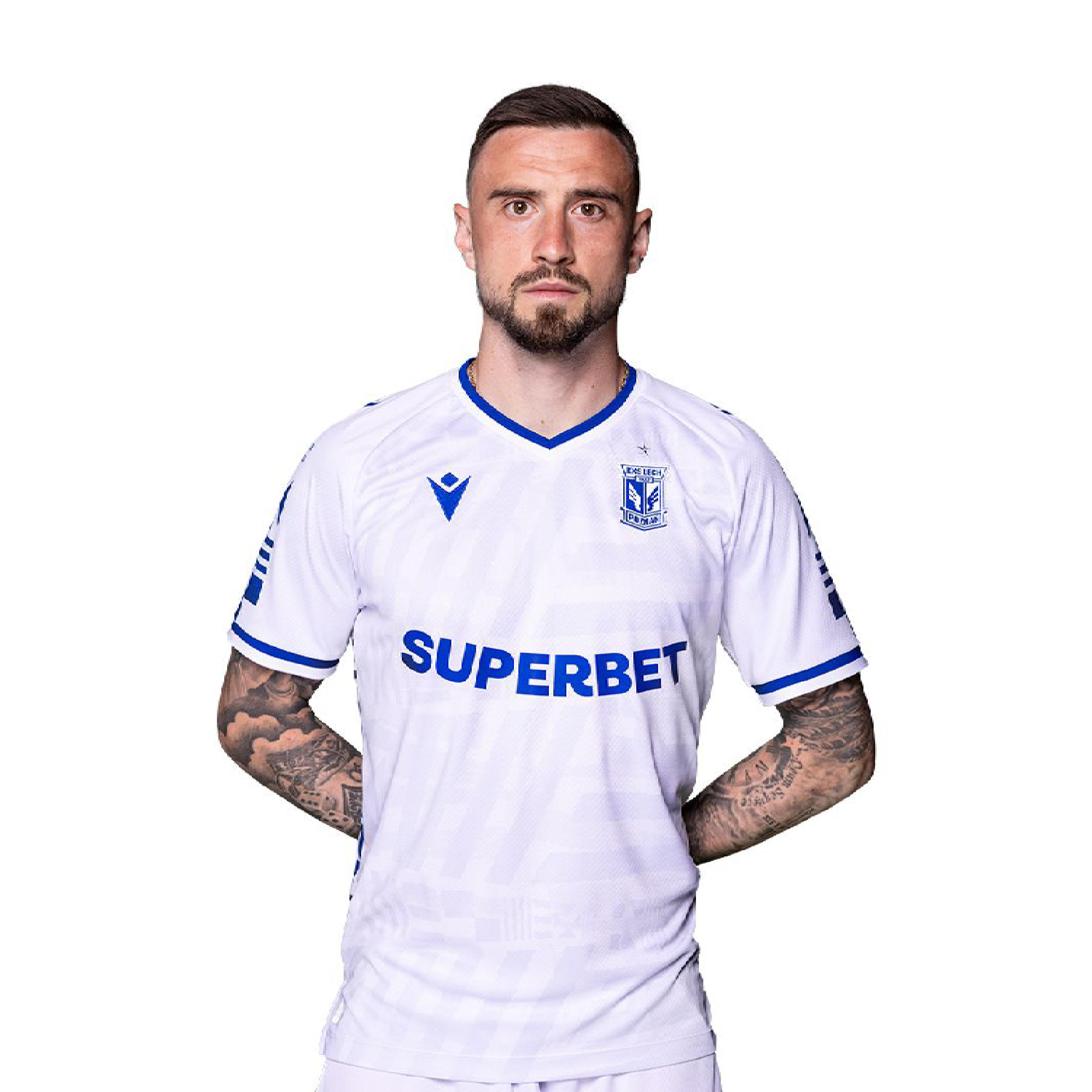 Koszulka Meczowa Away Lech 25-26 Niebieska