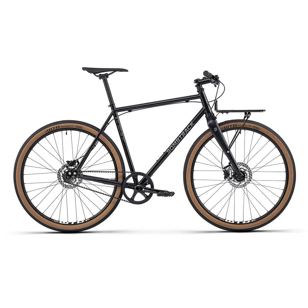 Bombtrack Outlaw Singlespeed Belt Drive, długość 55 cm, matowa czerń