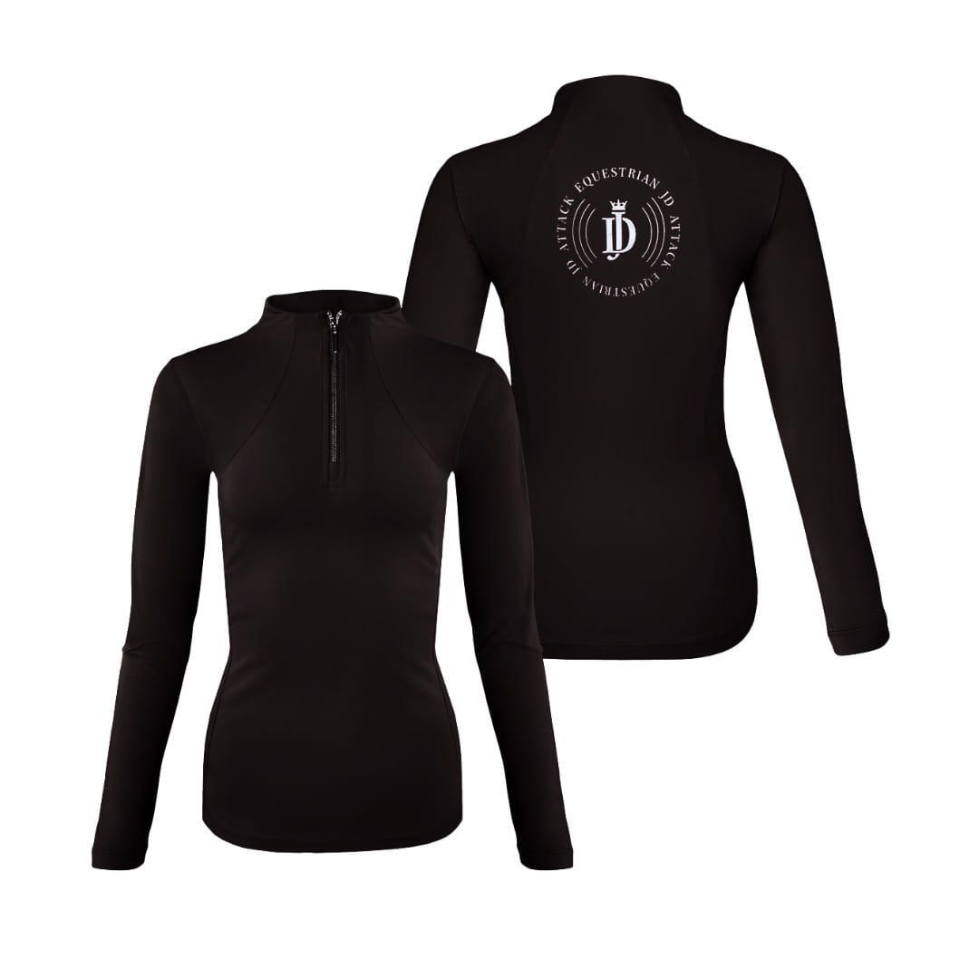 Bluzka techniczna Cathrine Black