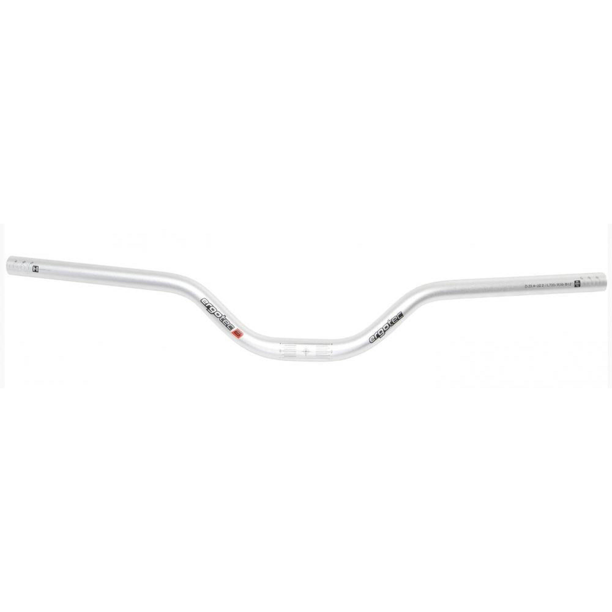 Ergotec Riser Bar 70 cm Aluminium w Kolorze Srebrnym