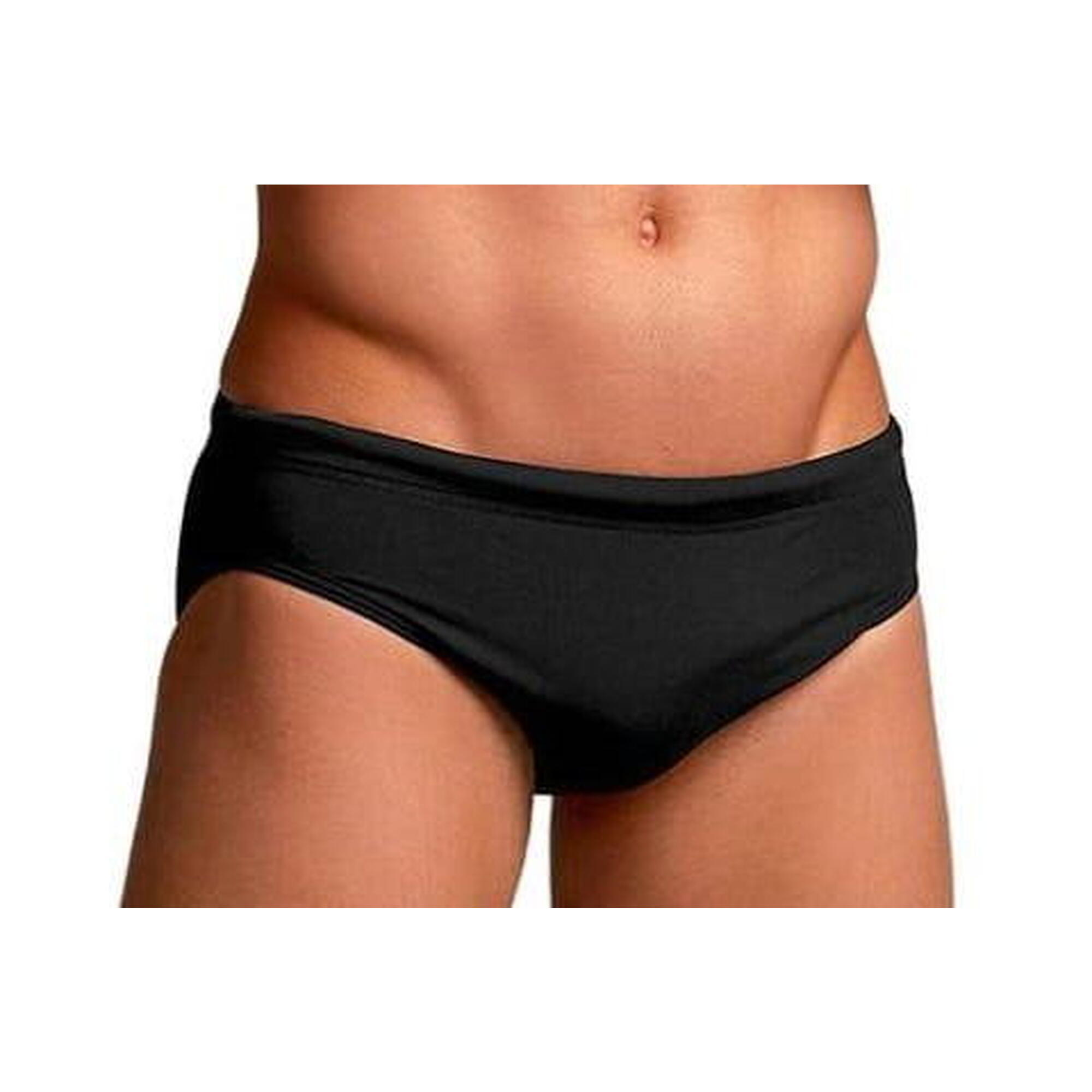 Kąpielówki męskie Funky Trunks Still Black - slipy