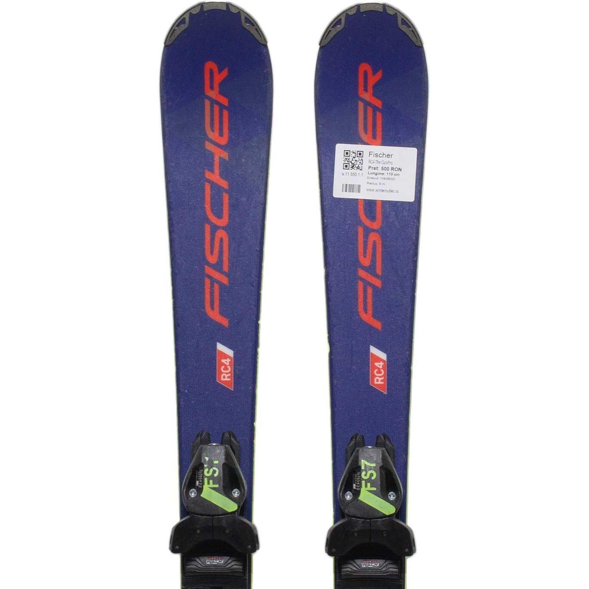 Second Life- Narty FISCHER RC4 The CurvPro, 130 cm- Stan bardzo dobry