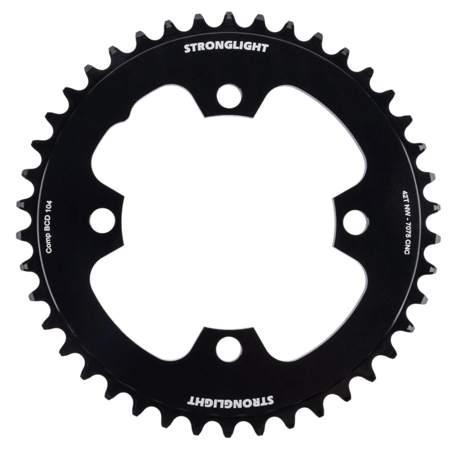 Zębatka rowerowa Stronglight 42T z aluminium