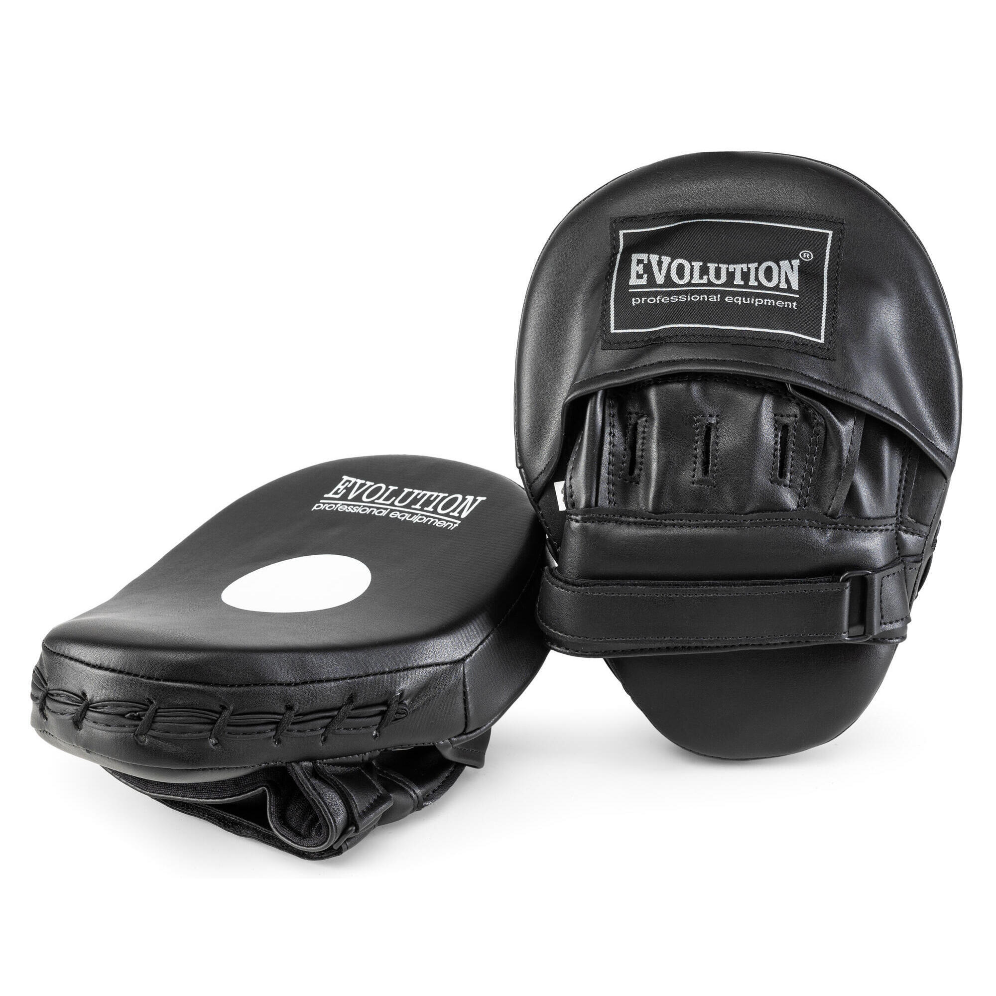 Łapy tarcze trenera profilowane Black