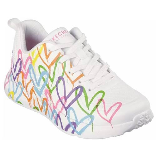 Buty do chodzenia damskie Skechers Uno Lite-Heart Of Hearts