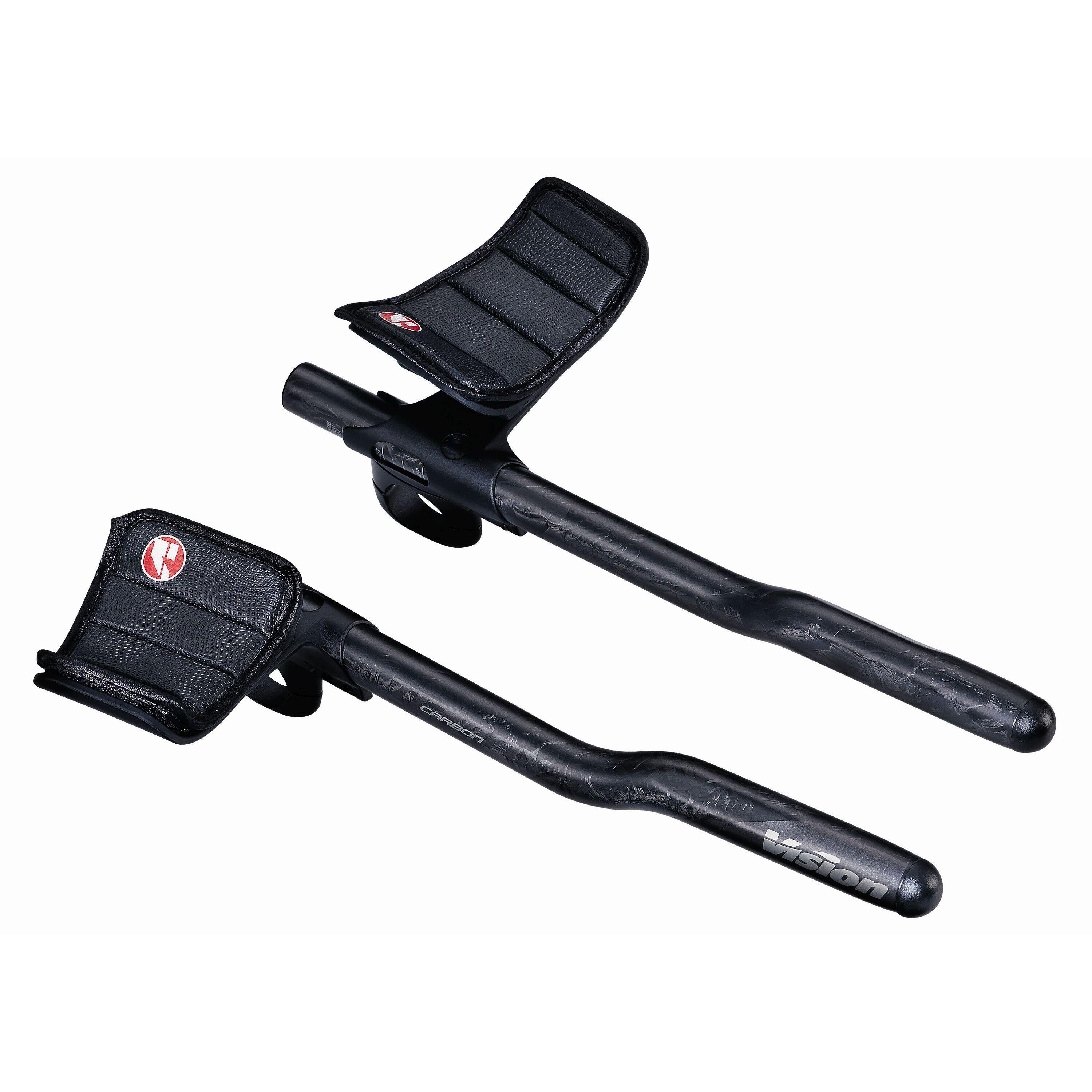 Przedłużacze Vision Trimax carbone clip-on réglable r-bend v18