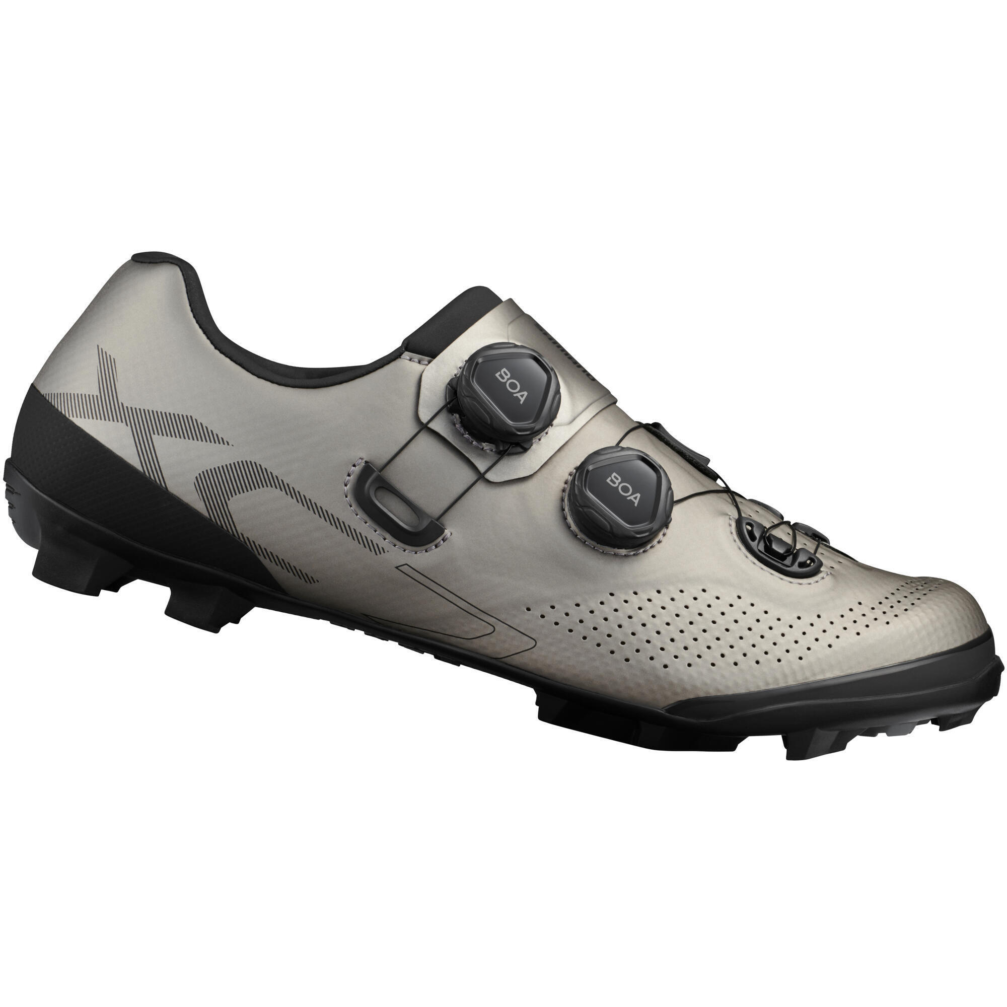 Buty rowerowe MTB XC702, srebrne