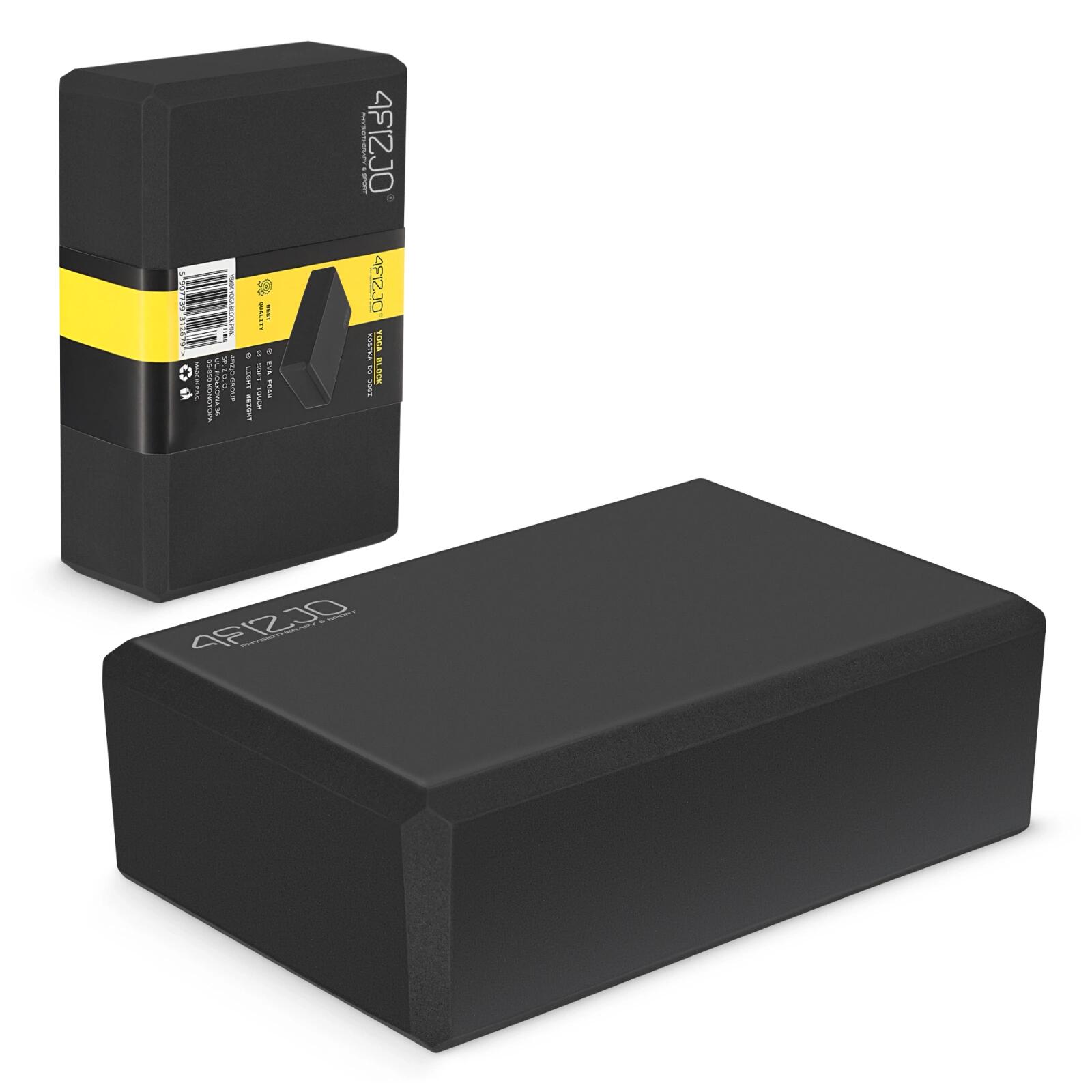 Kostka do jogi z pianki EVA 4FIZJO