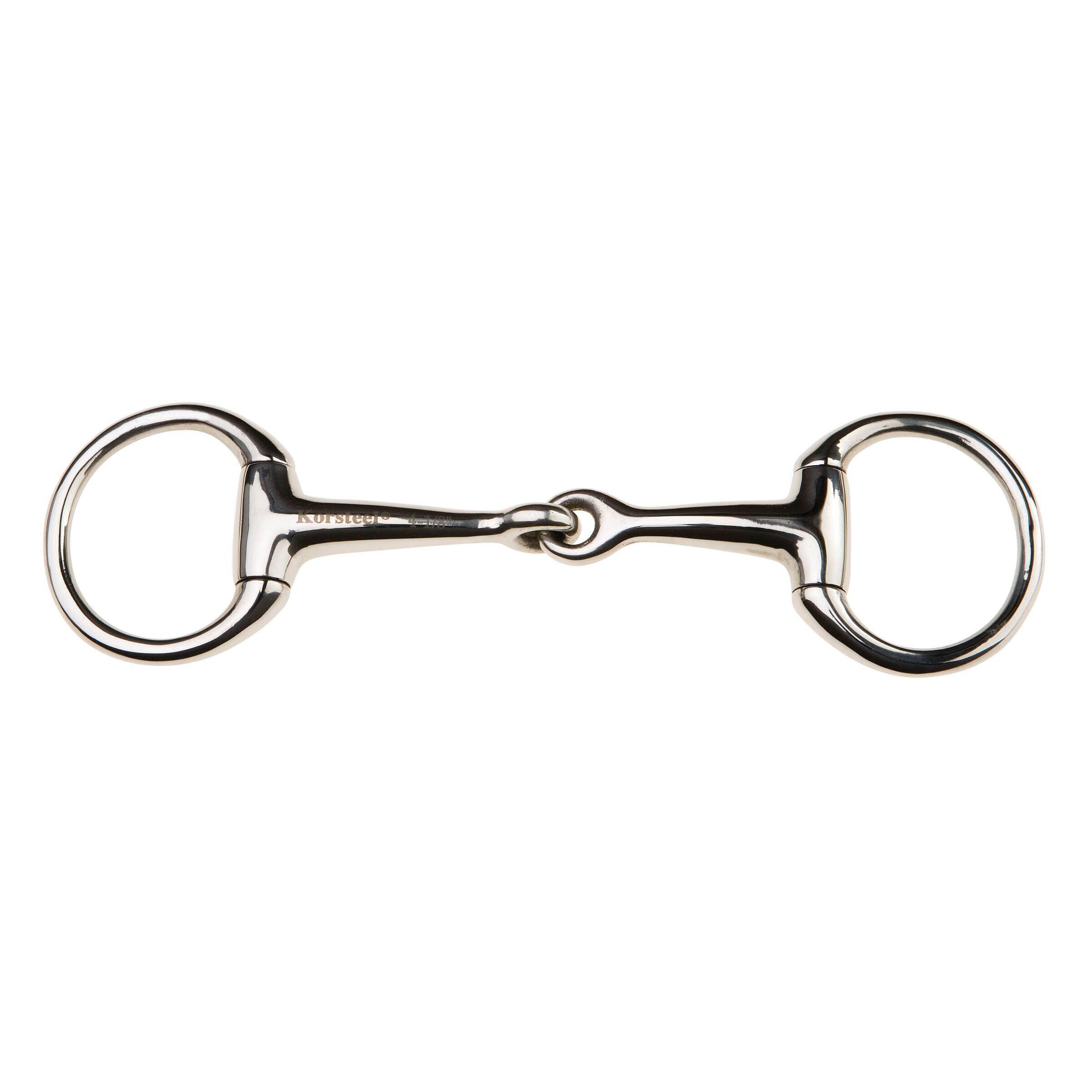 2-pierścieniowe wędzidło ze stali nierdzewnej dla koni Weatherbeeta Korsteel Egg