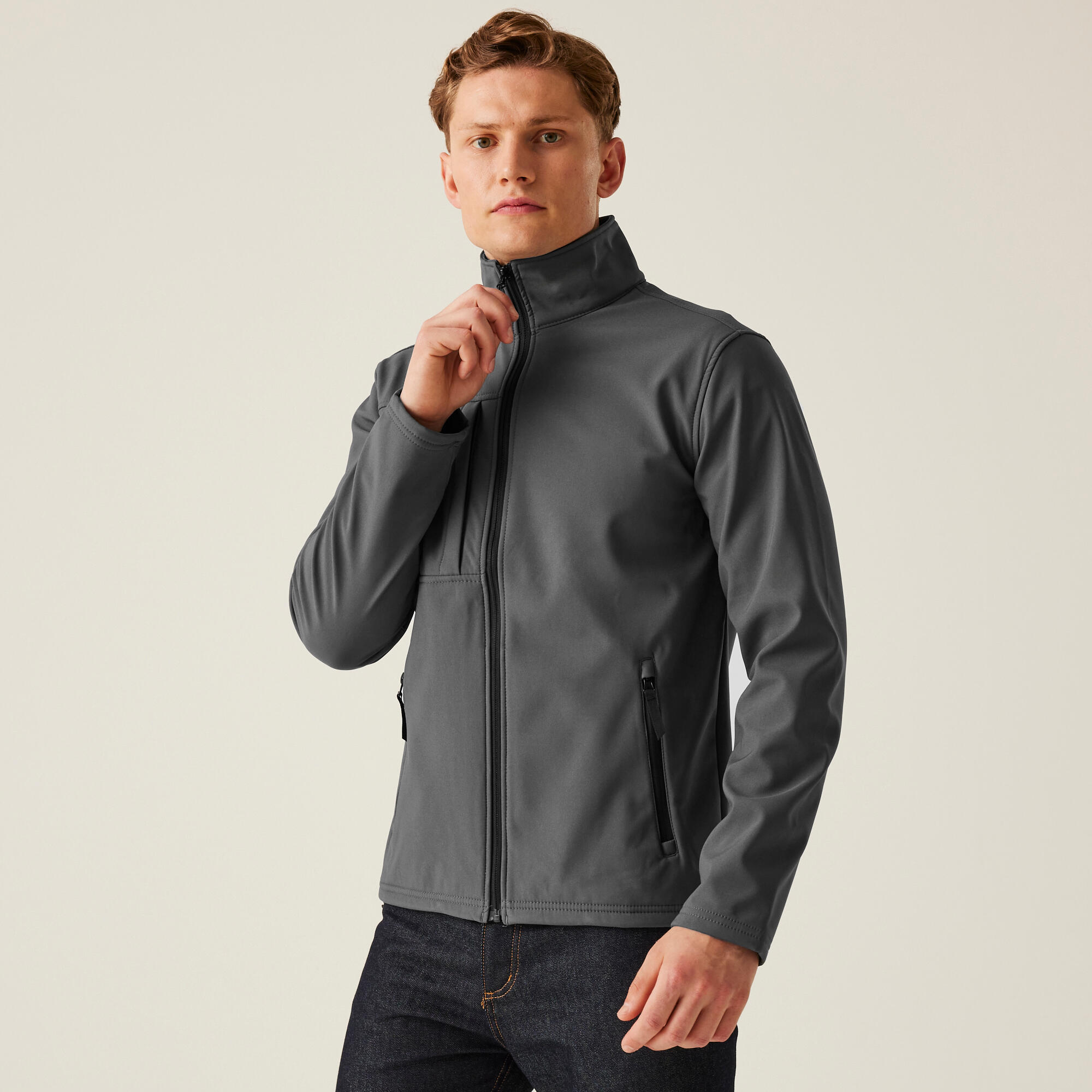 Męska 3-warstwowa kurtka softshell z membraną Octagon II do druku