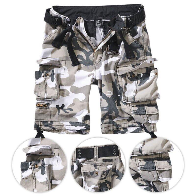 Szorty bushcraft męskie Brandit M65 Savage z Paskiem Vintage Urban (Metro)