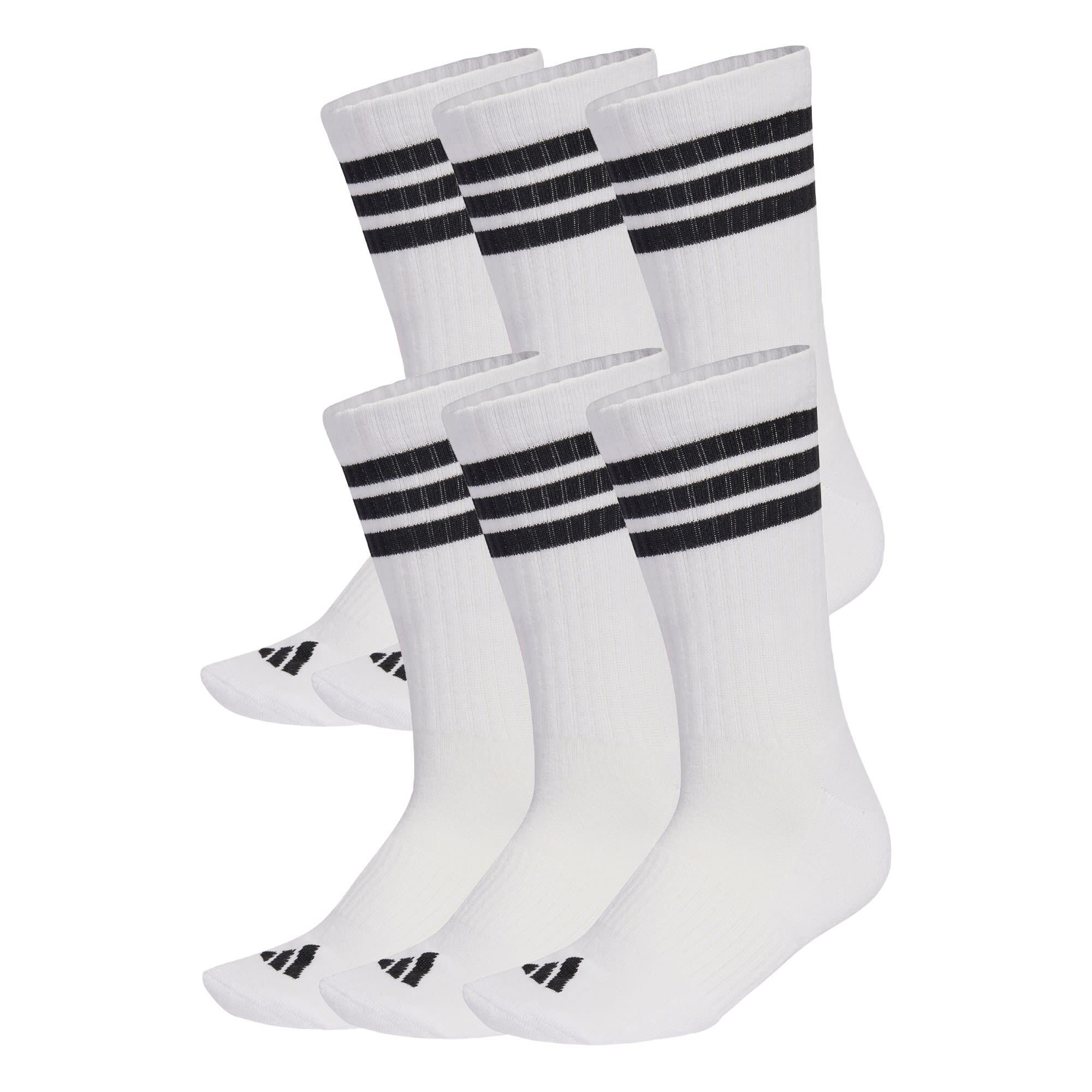 Skarpety 3-Stripes Essentials Cushioned Crew 6 Pair Pack