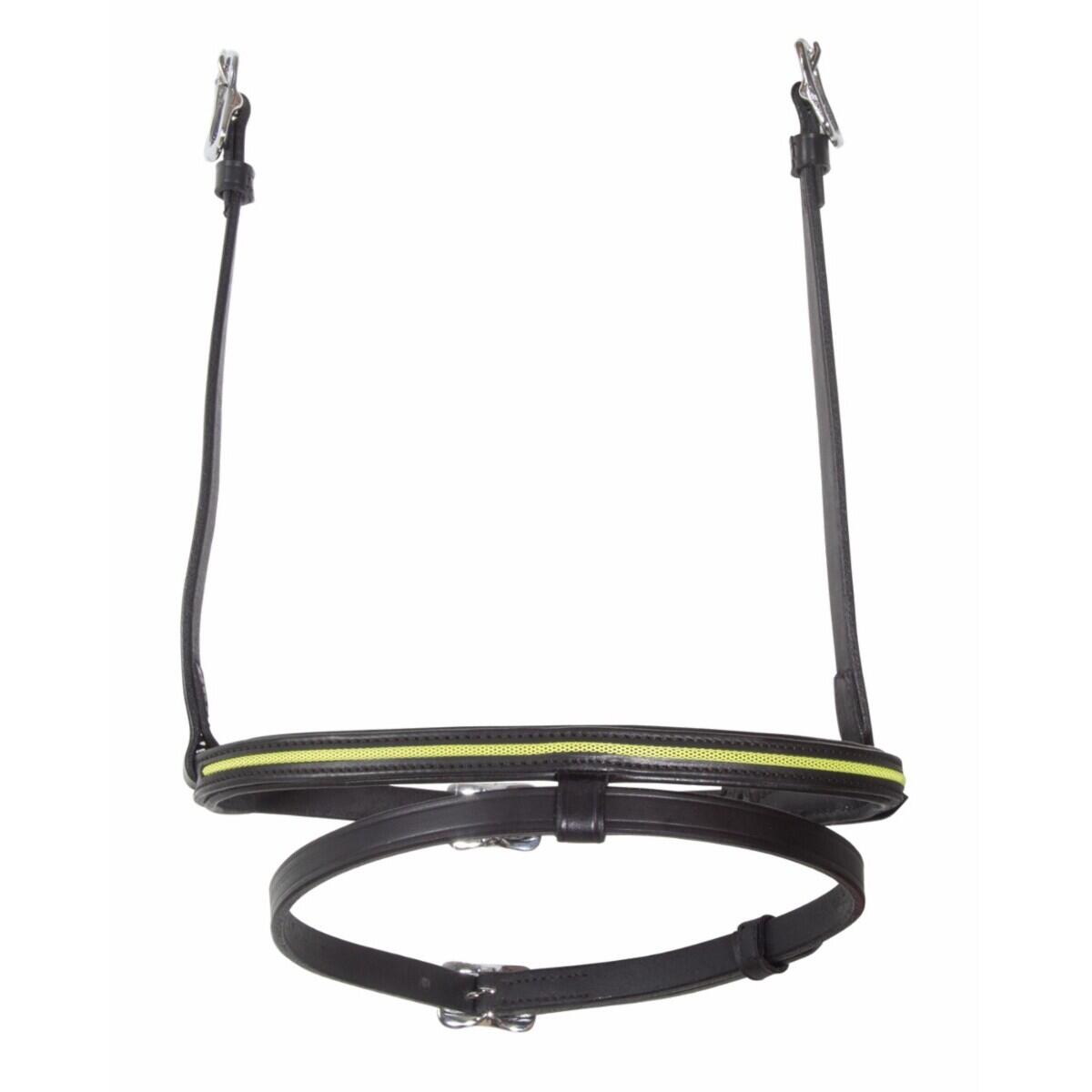 Muserolle kombinowana dla konia z wzorzystym nagłówkiem Karlslund Kombi