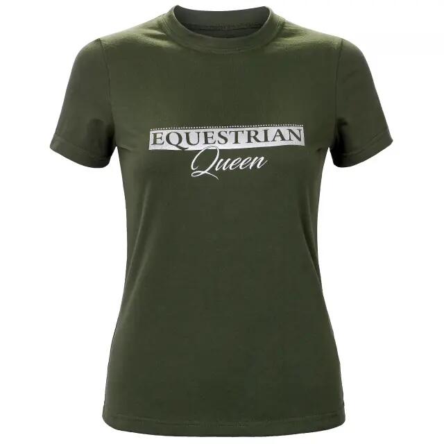 Koszulka z krótkim rękawem damska Equestrian Queen Jade 24SS