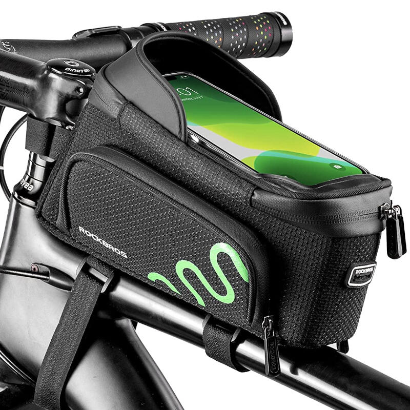 Torba rowerowa na ramę rozkładana ROCKBROS 1,25 L z miejscem na telefon