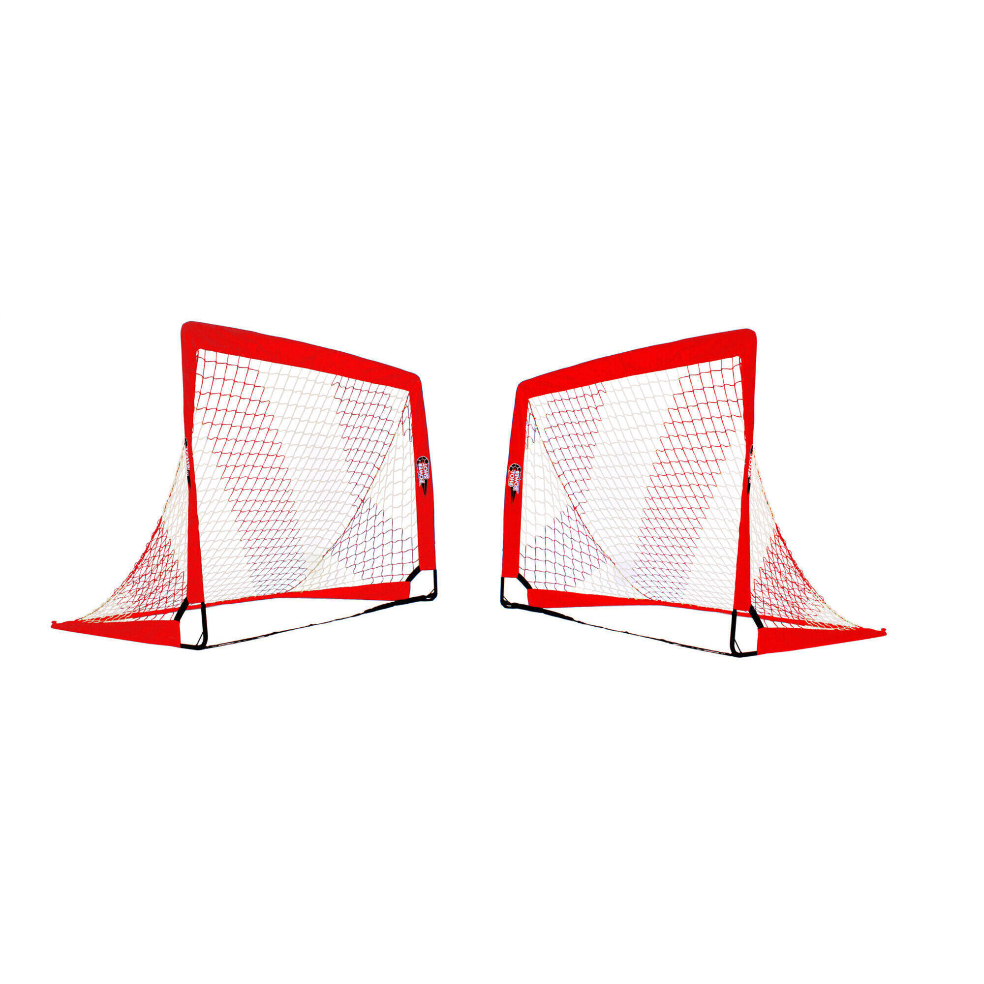 Para bramek POP UP 1,2x0,9m - czerwono-biała