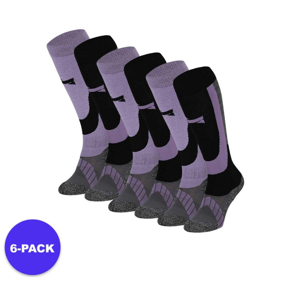 Skarpety narciarskie dla dorosłych unisex 6 par