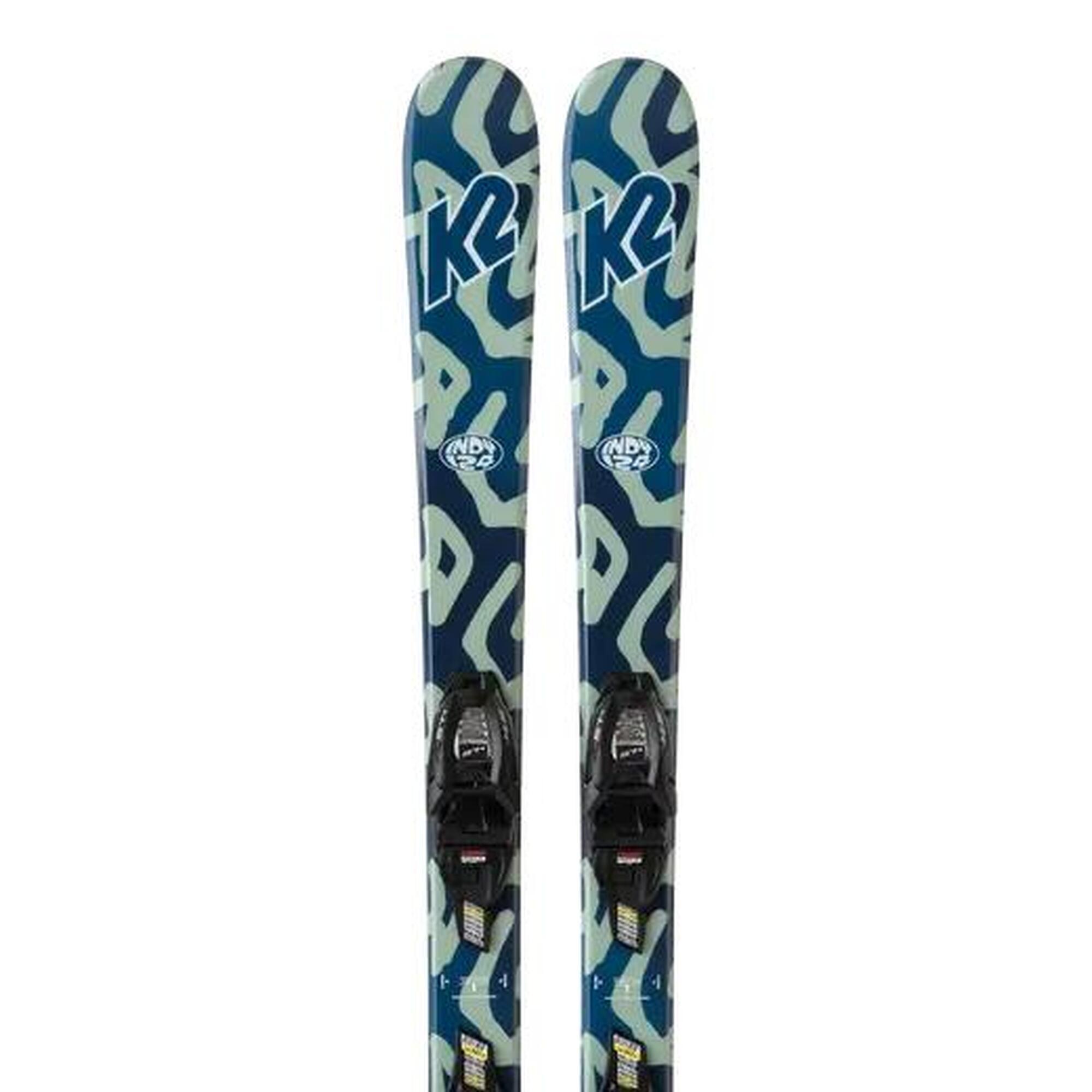 Sporty zimowe Narty dla Dzieci K2 Indy + FDT 7.