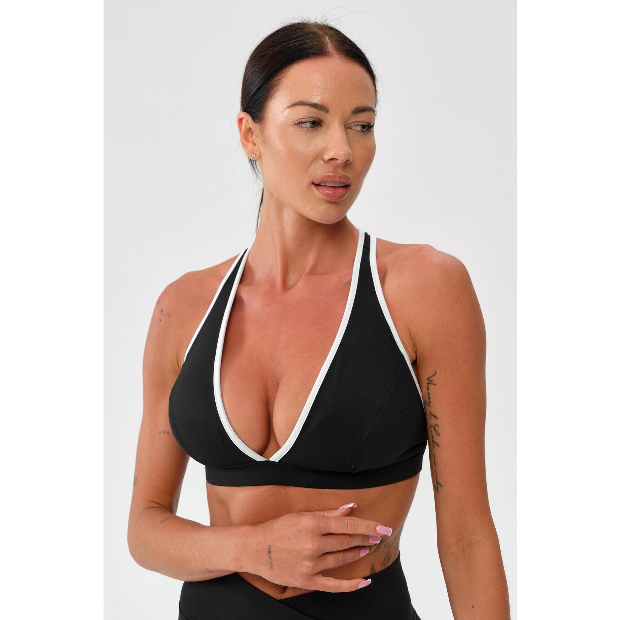 Stanik sportowy fitness Rough Radical Mocha Active Sports Bra