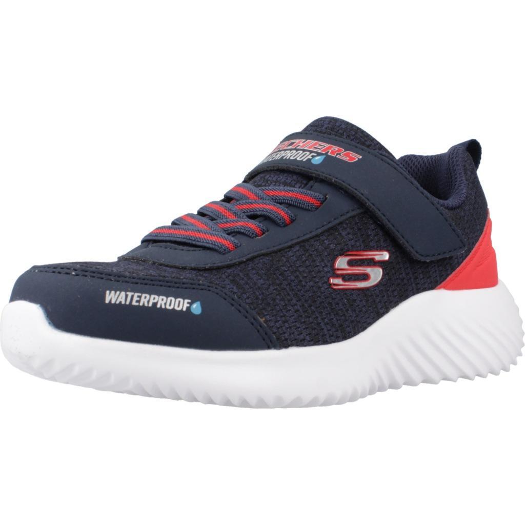 Buty SKECHERS BOUNDER-DRIPPER DROP Niebieski
