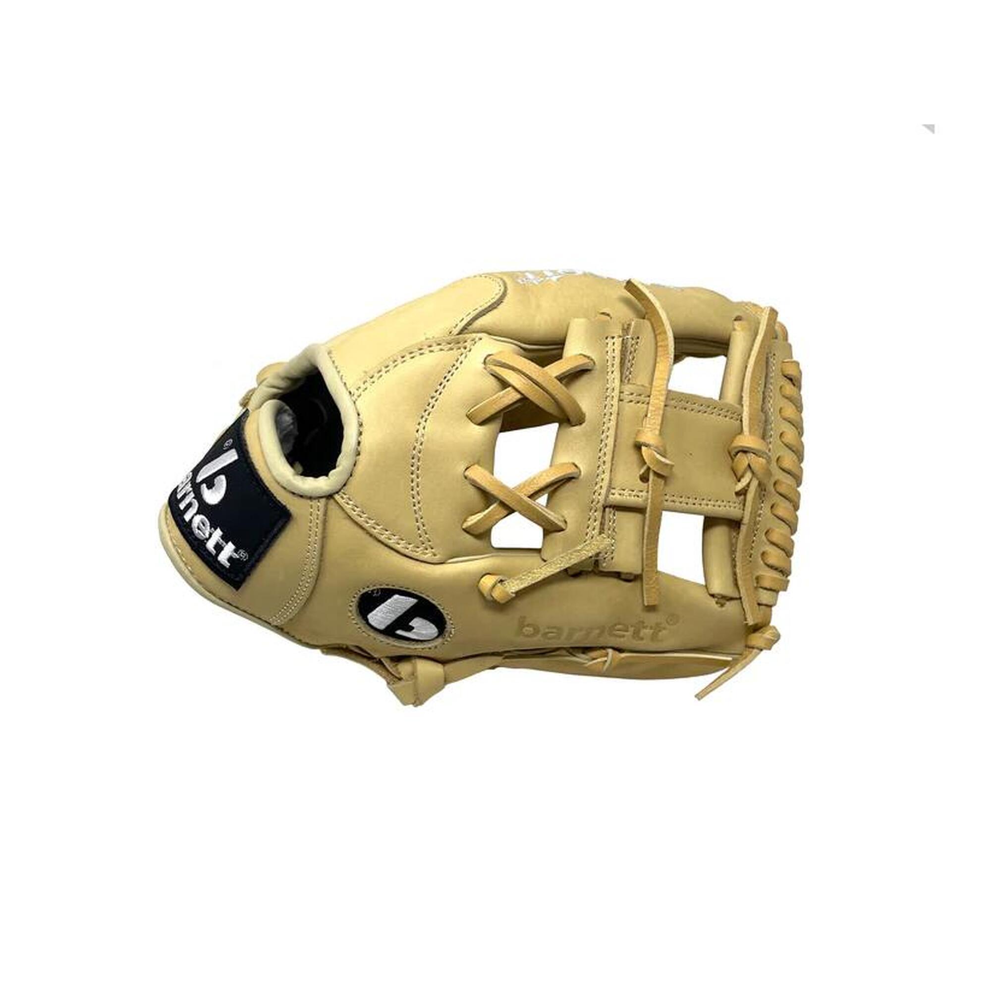 Rękawice baseballowe skórzane FL-115 RH beżowe, leworęczne