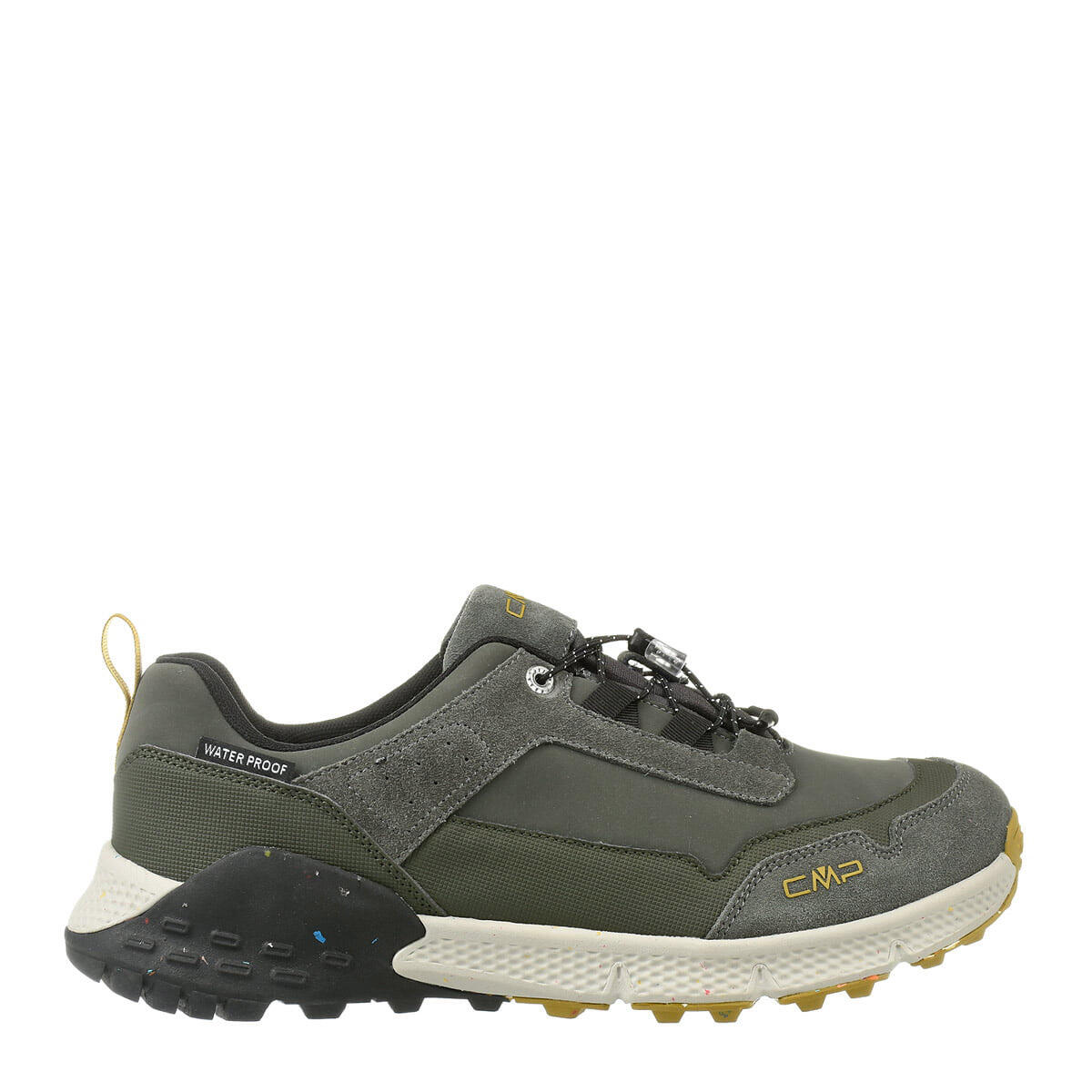 Buty turystyczne męskie wodoodporne CMP HOSNIAN LOW WP skóra zamsz Full On Grip