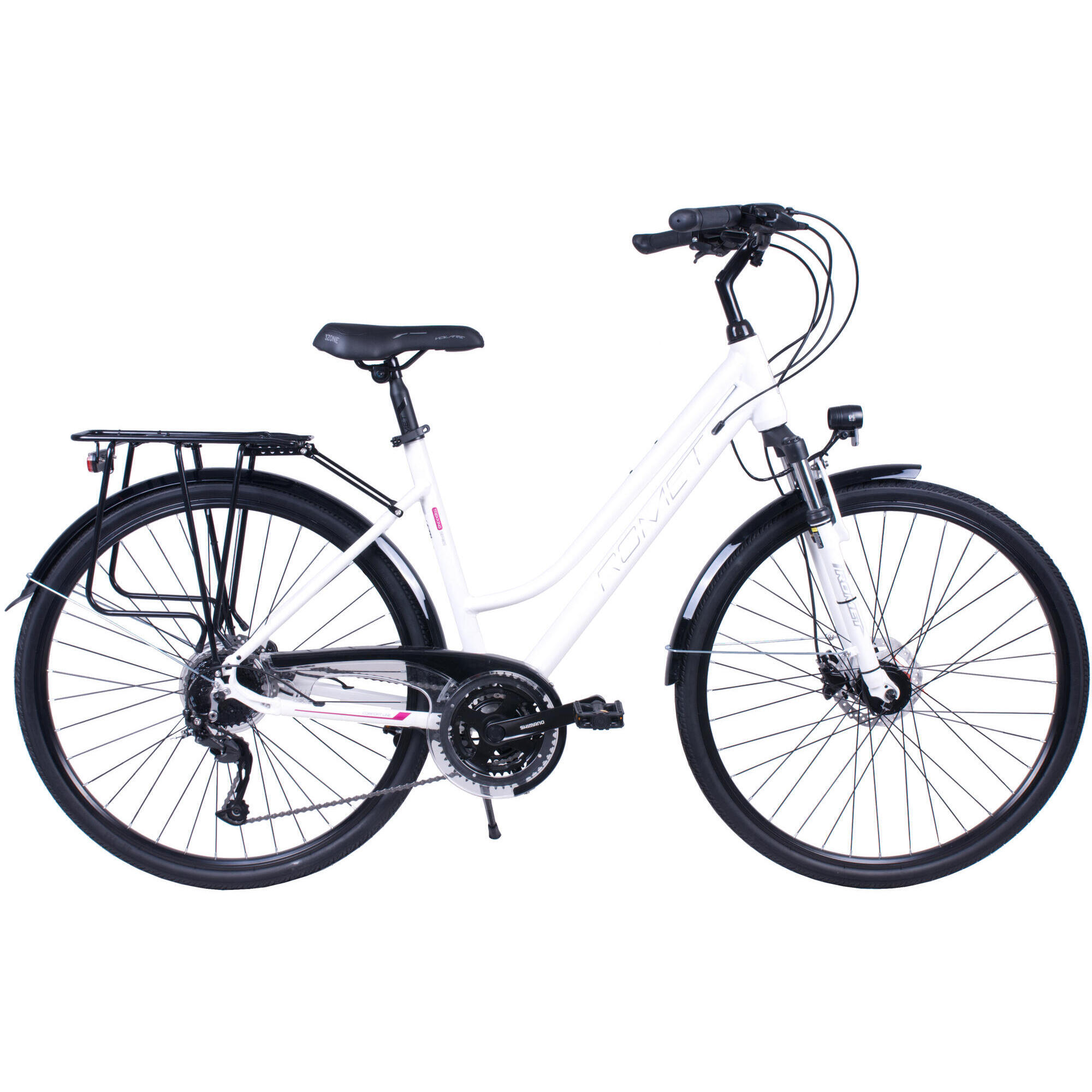 Rower trekkingowy damski Romet Gazela 6.1 Limited Export 28 M(18") biały