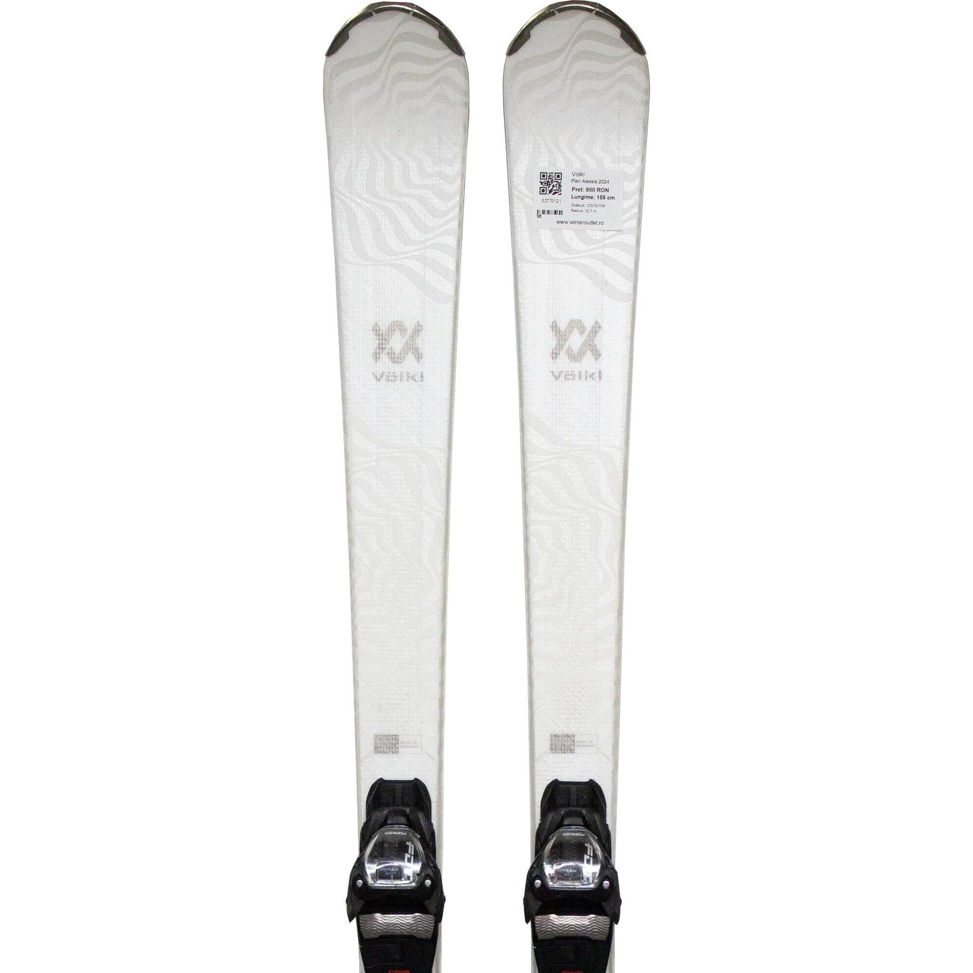 Second Life- Narty VOLKL Flair Alessia 2024, 158 cm- Stan bardzo dobry