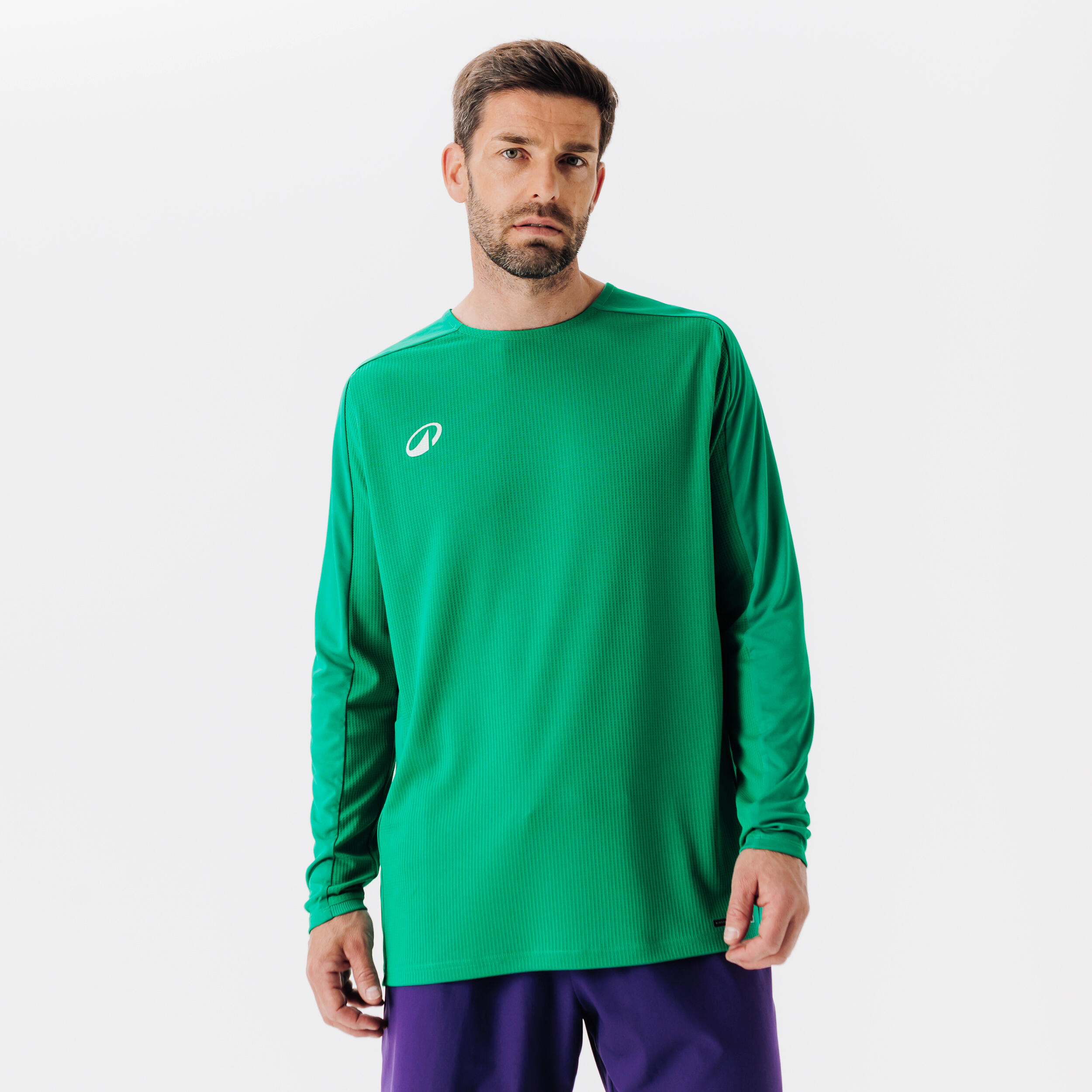 Koszulka do piłki nożnej z długim rękawem Kipsta Viralto Club