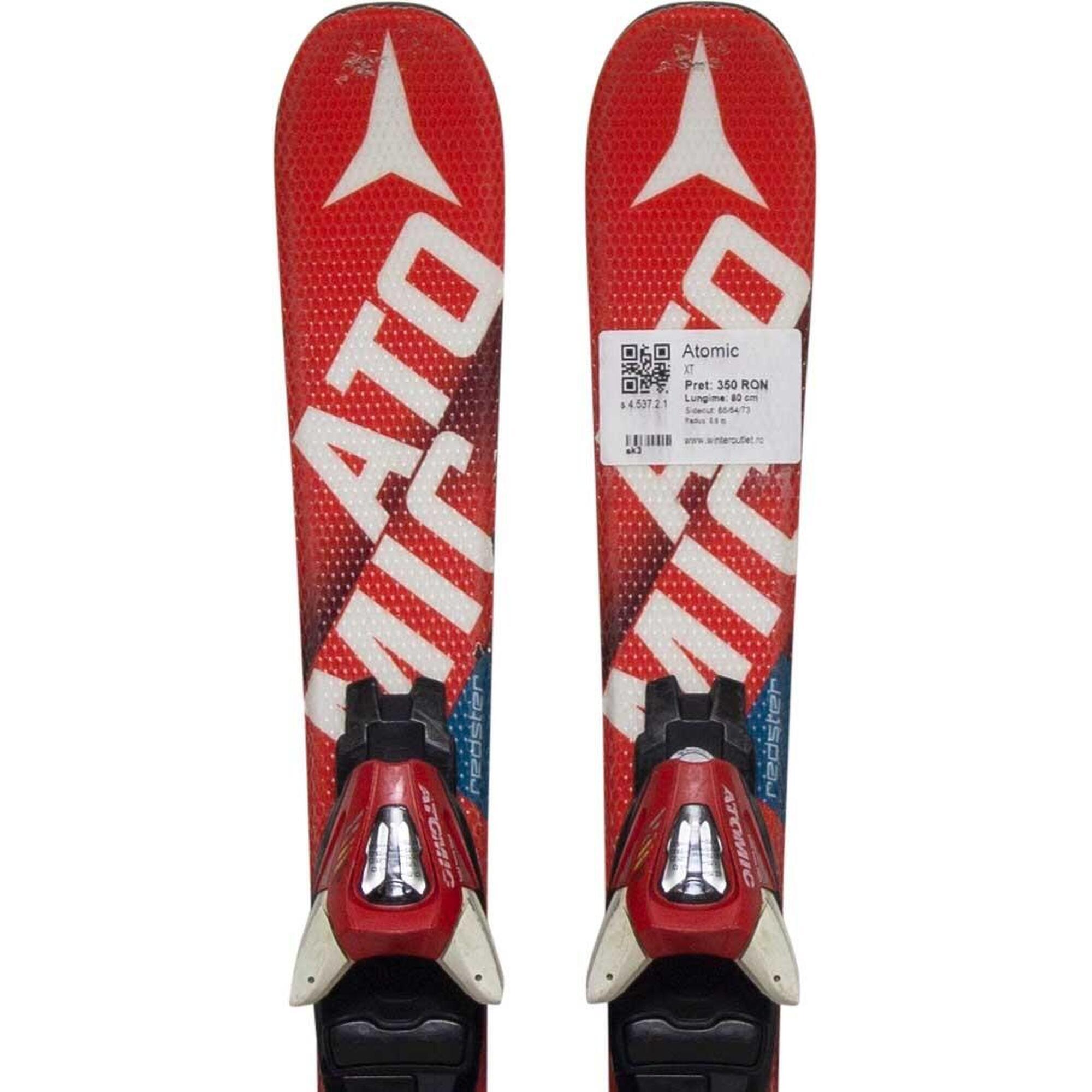 Second Life- Narty ATOMIC XT, 80 cm- Stan bardzo dobry