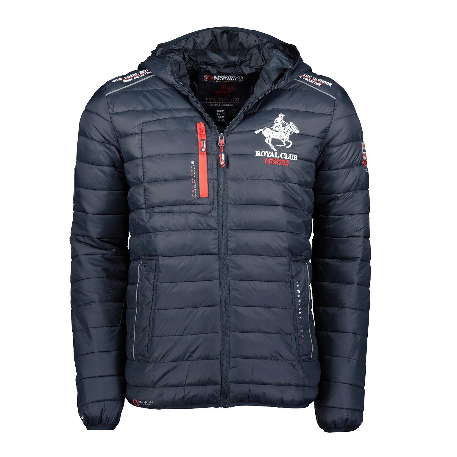 Kurtka męska Geographical Norway BRICK NAVY GTX 068 (WY6358H/GN-MARINE).