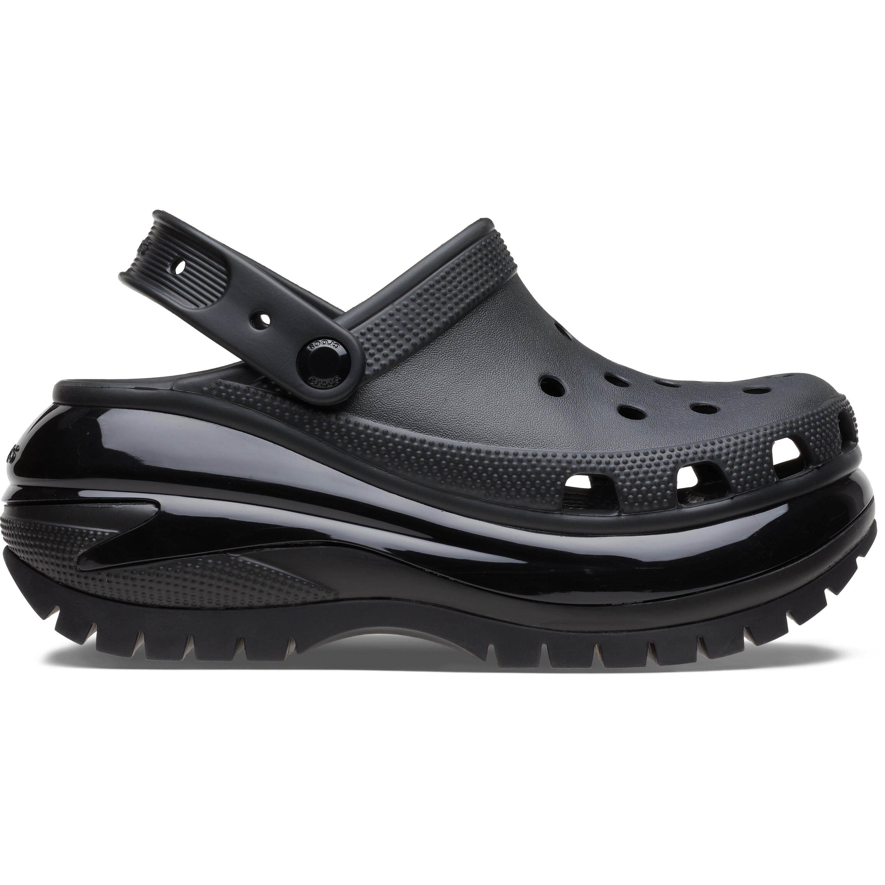 Tenisówki Crocs Model Classic Mega Crush Clog Kolor Czarny