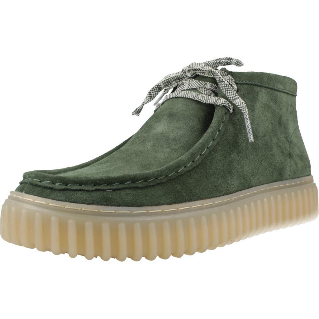 Buty CLARKS TORHILL HI Zielony